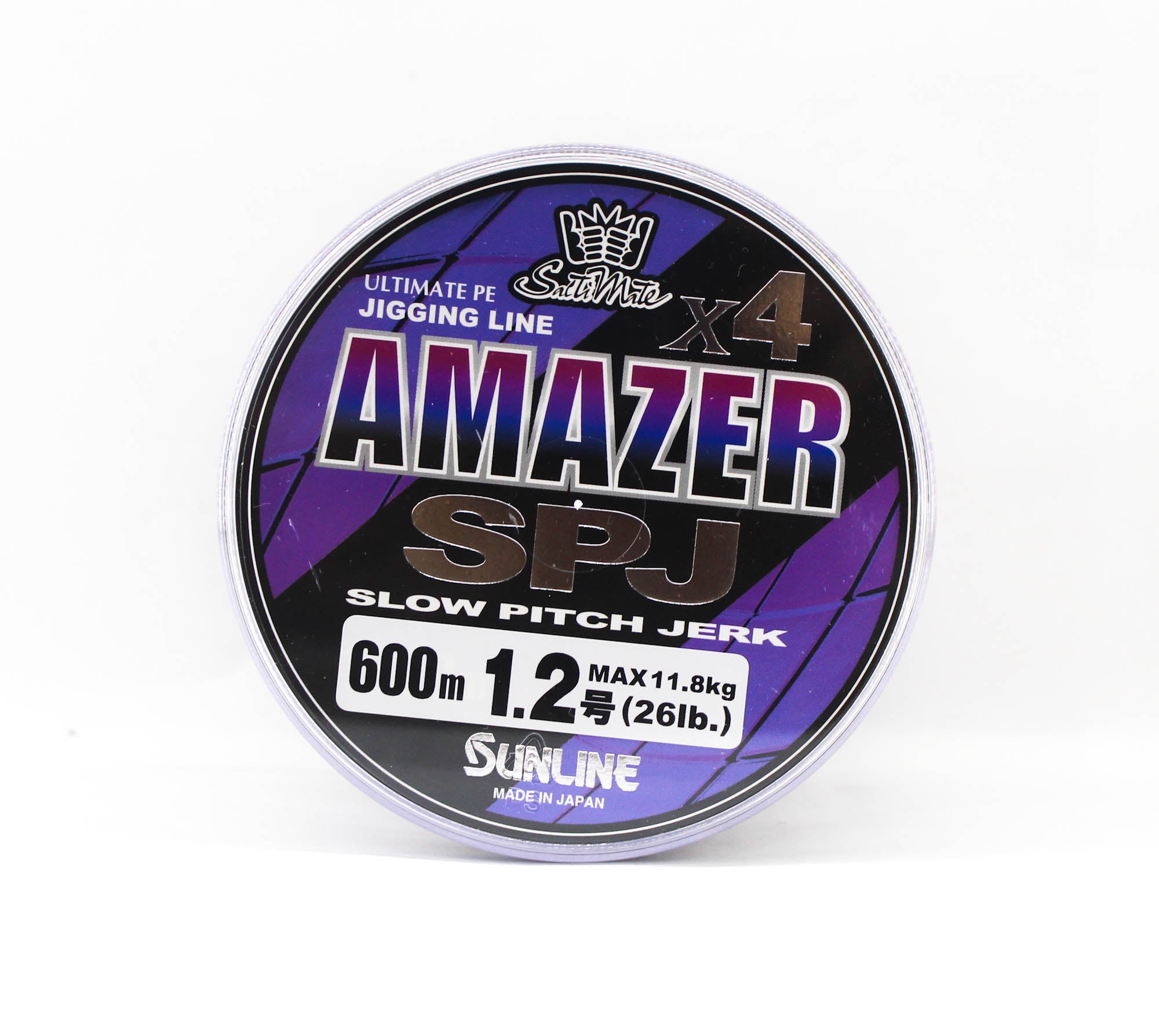 Sunline P.E Line SM Amazer X4 SPJ 600m P.E 1.2 26LB Multi (2668)