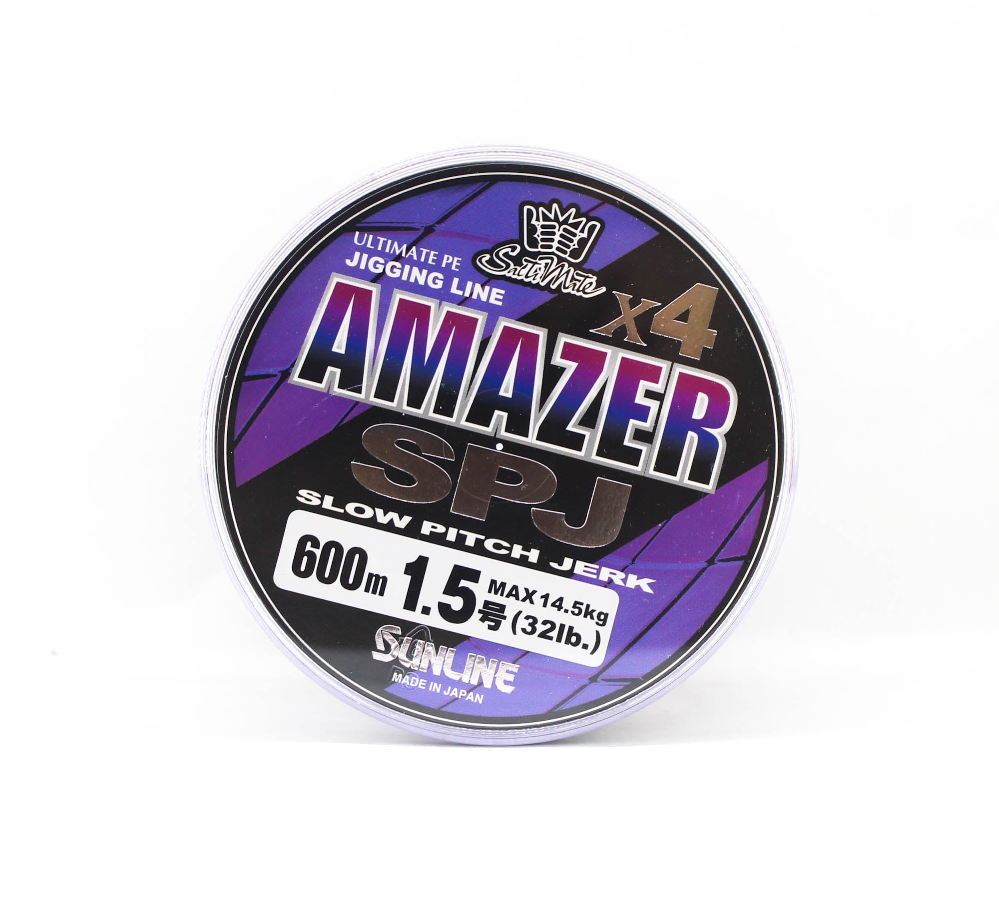 Sunline P.E Line SM Amazer X4 SPJ 600m P.E 1.5 32LB Multi (2675)