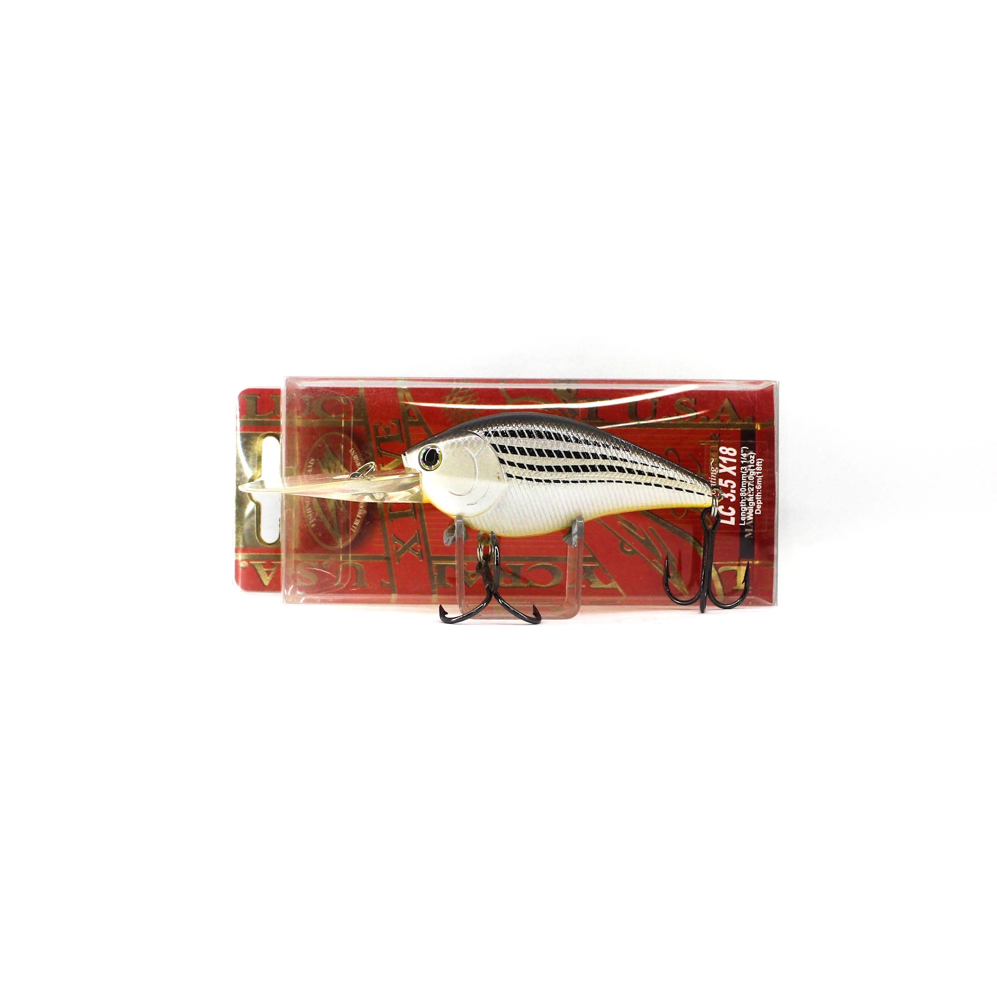 Sale Lucky Craft 3.5 X Dive Floating Lure White Bass (1873)