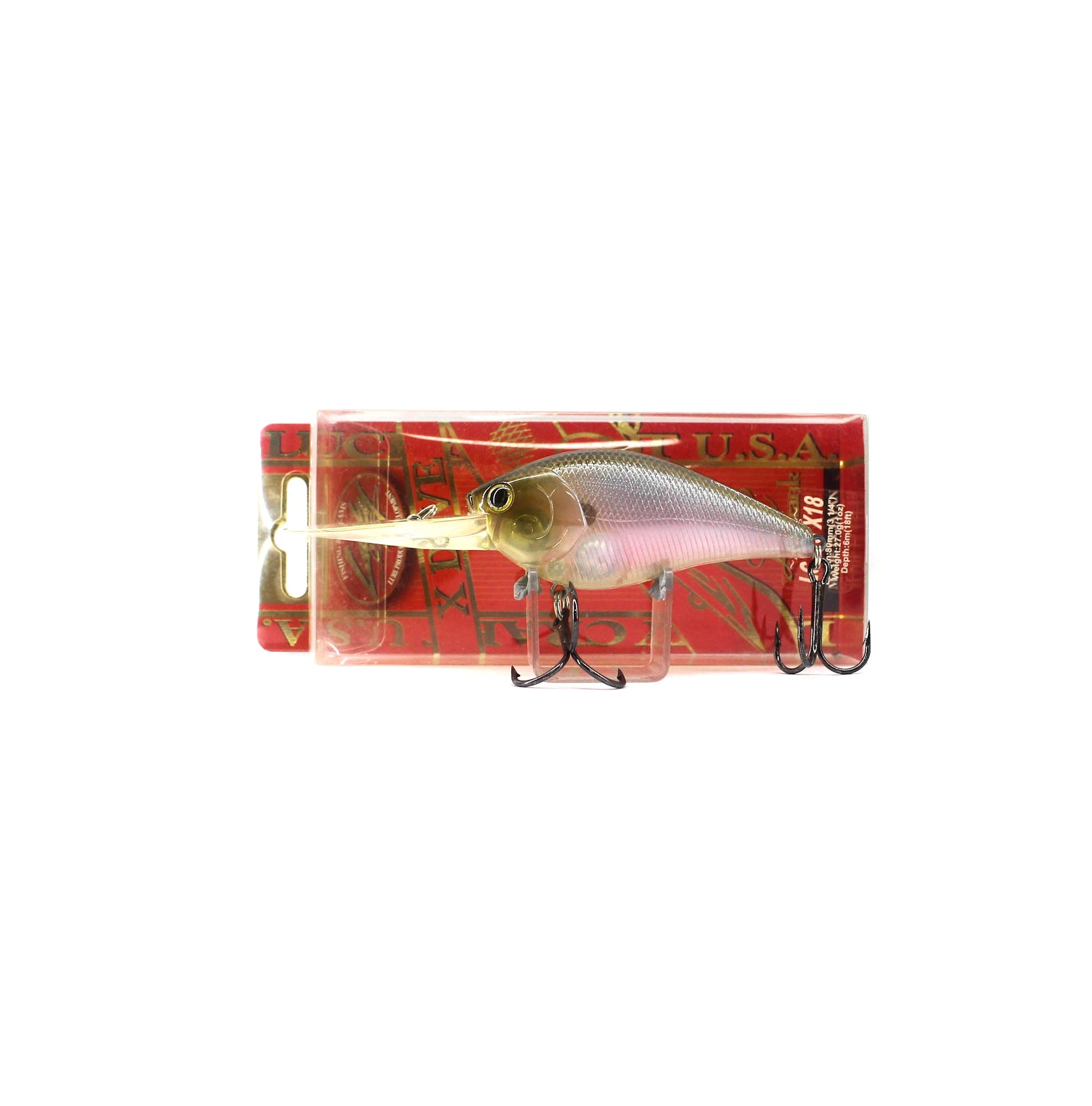 Sale Lucky Craft 3.5 X Dive Floating Lure Ghost Minnow (2382)