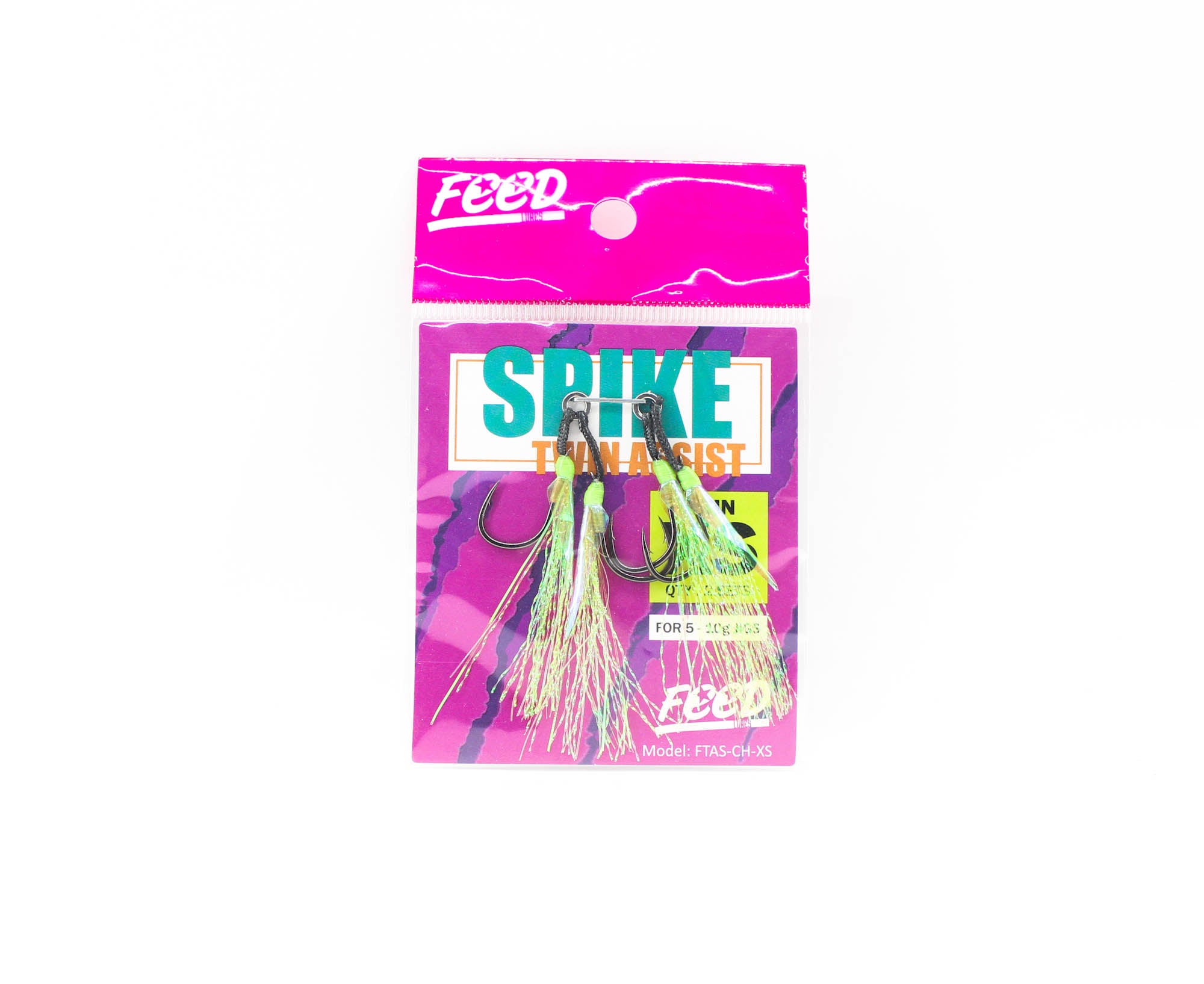 Feed FTAS-CH-XS Spike Chart Twin Assist Hooks Size XS (4611)