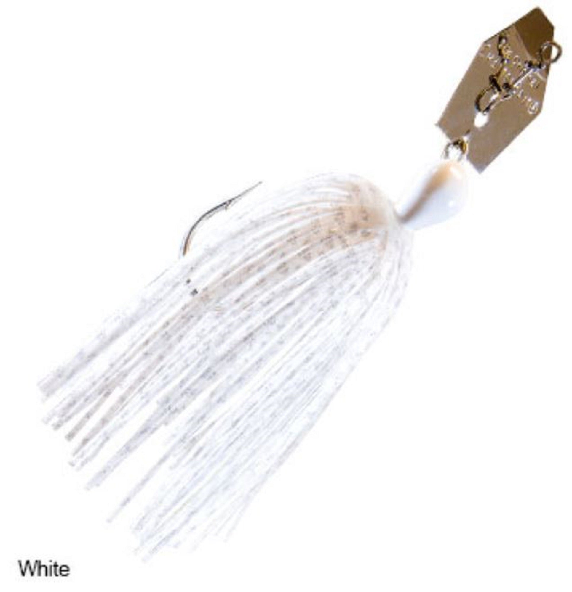 Zman Chatterbait 1/4 oz Sinking Lure White (0010)