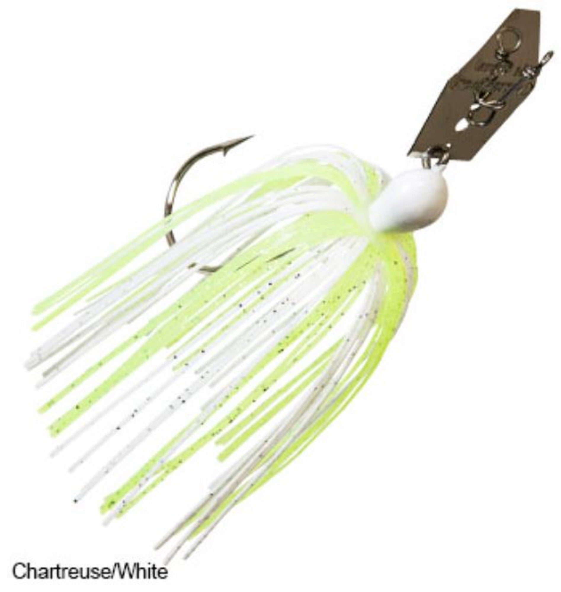 Zman Chatterbait 1/4 oz Sinking Lure Chart White (0027)