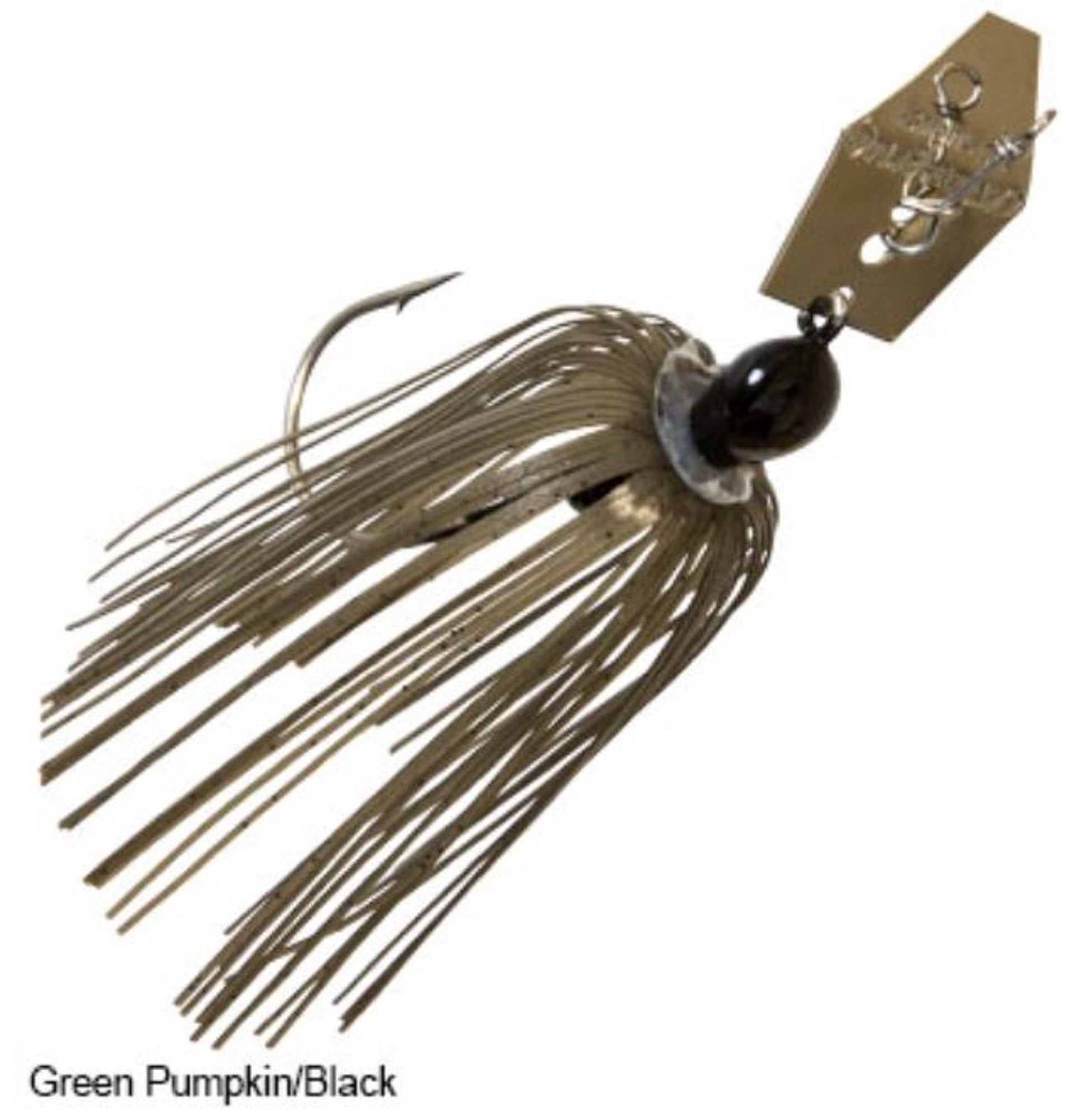 Zman Chatterbait 1/4 oz Sinking Lure Green Pumpkin (0065)