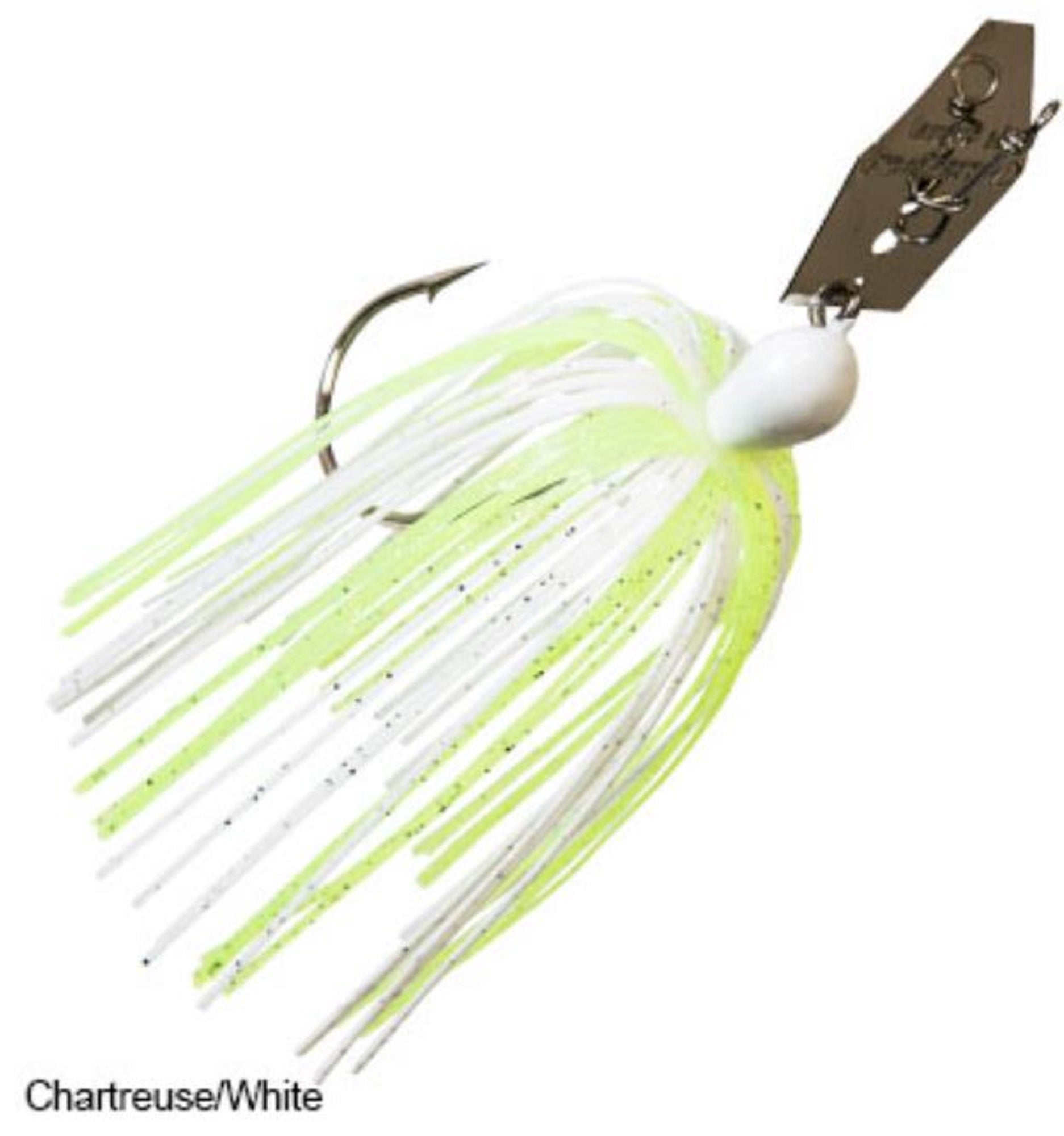 Zman Chatterbait 3/8 oz Sinking Lure Chart White (0096)