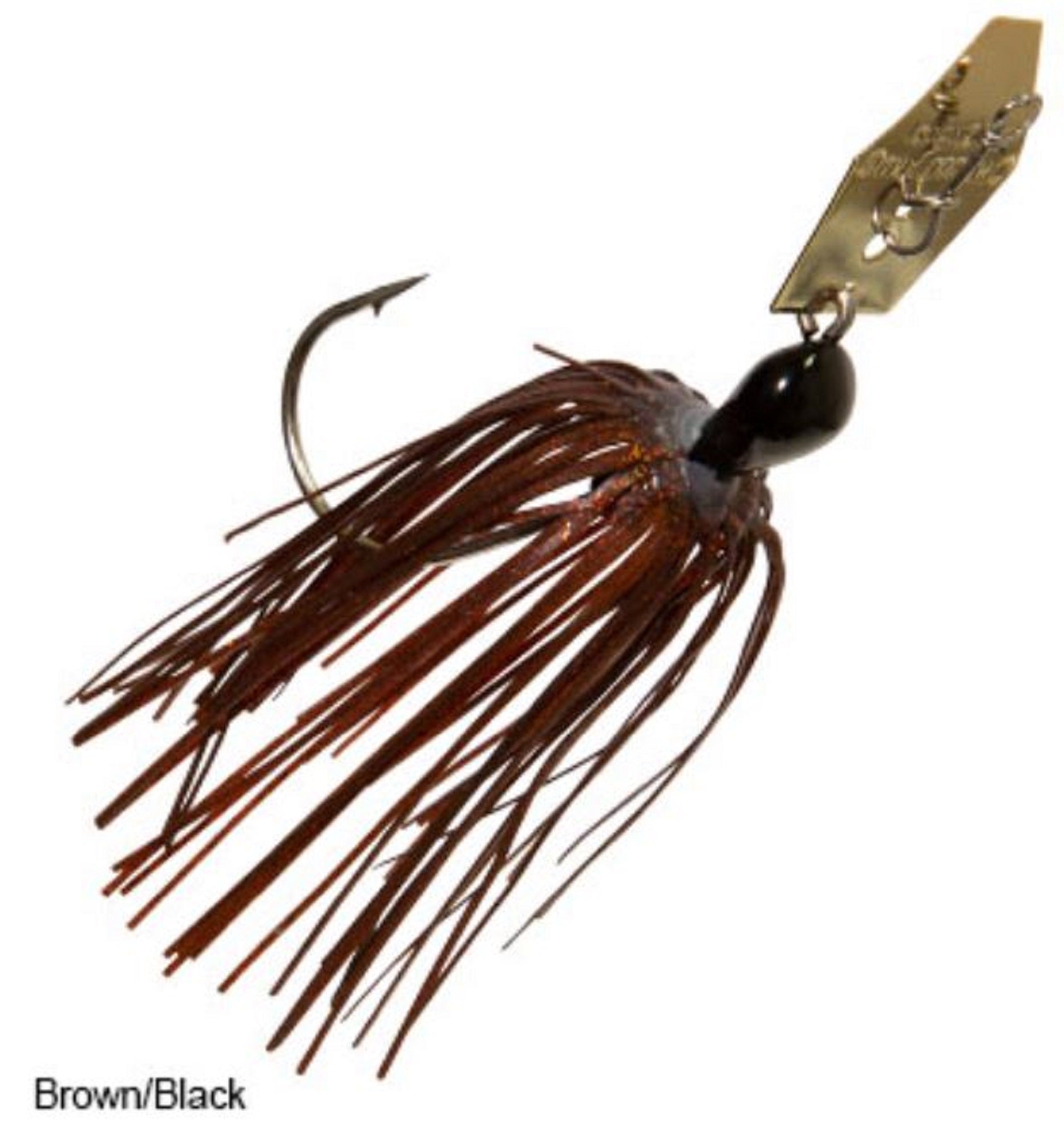Zman Chatterbait 3/8 oz Sinking Lure Brown Black (0126)