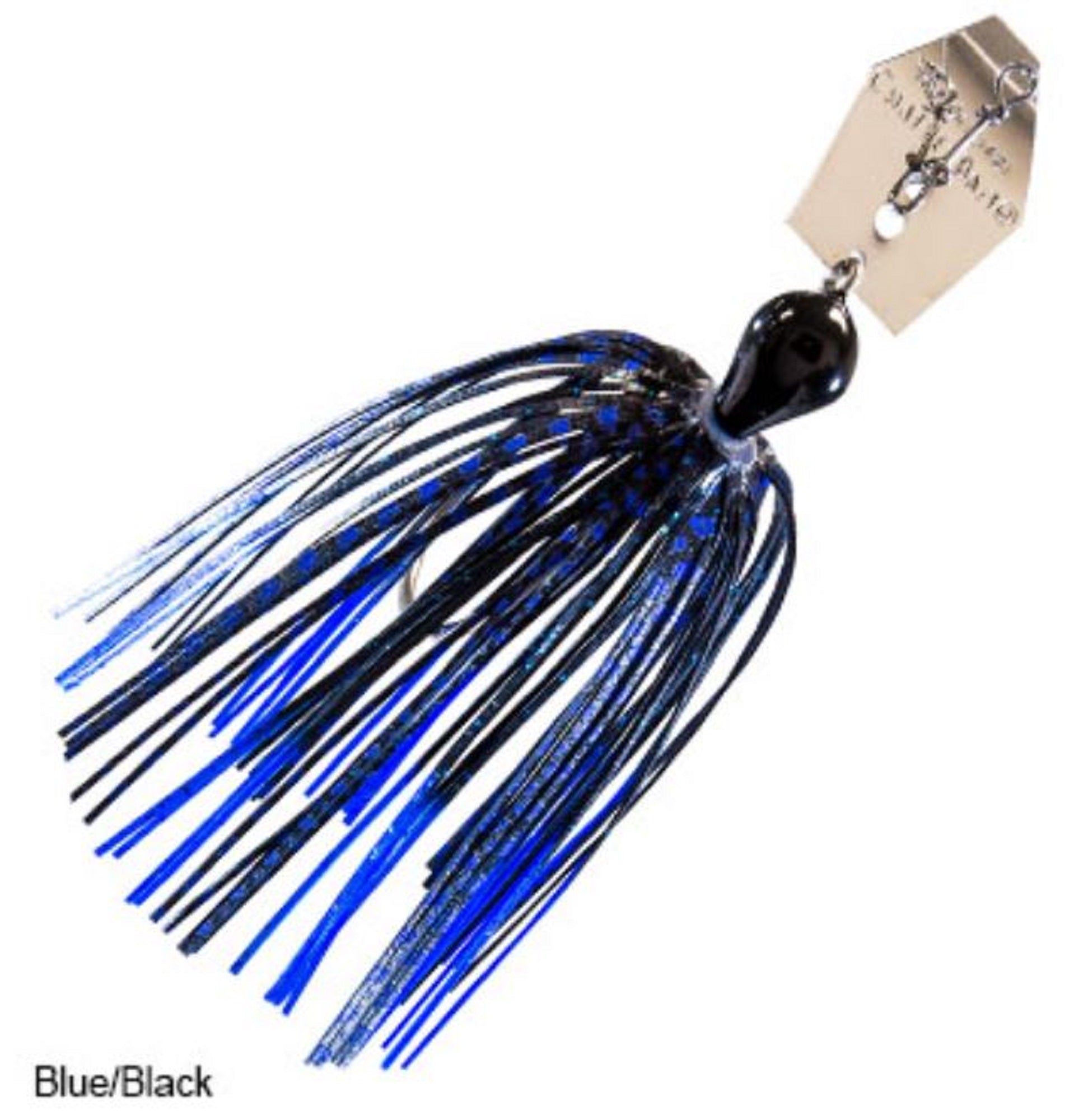 Zman Chatterbait 3/8 oz Sinking Lure Blue Black (0409)