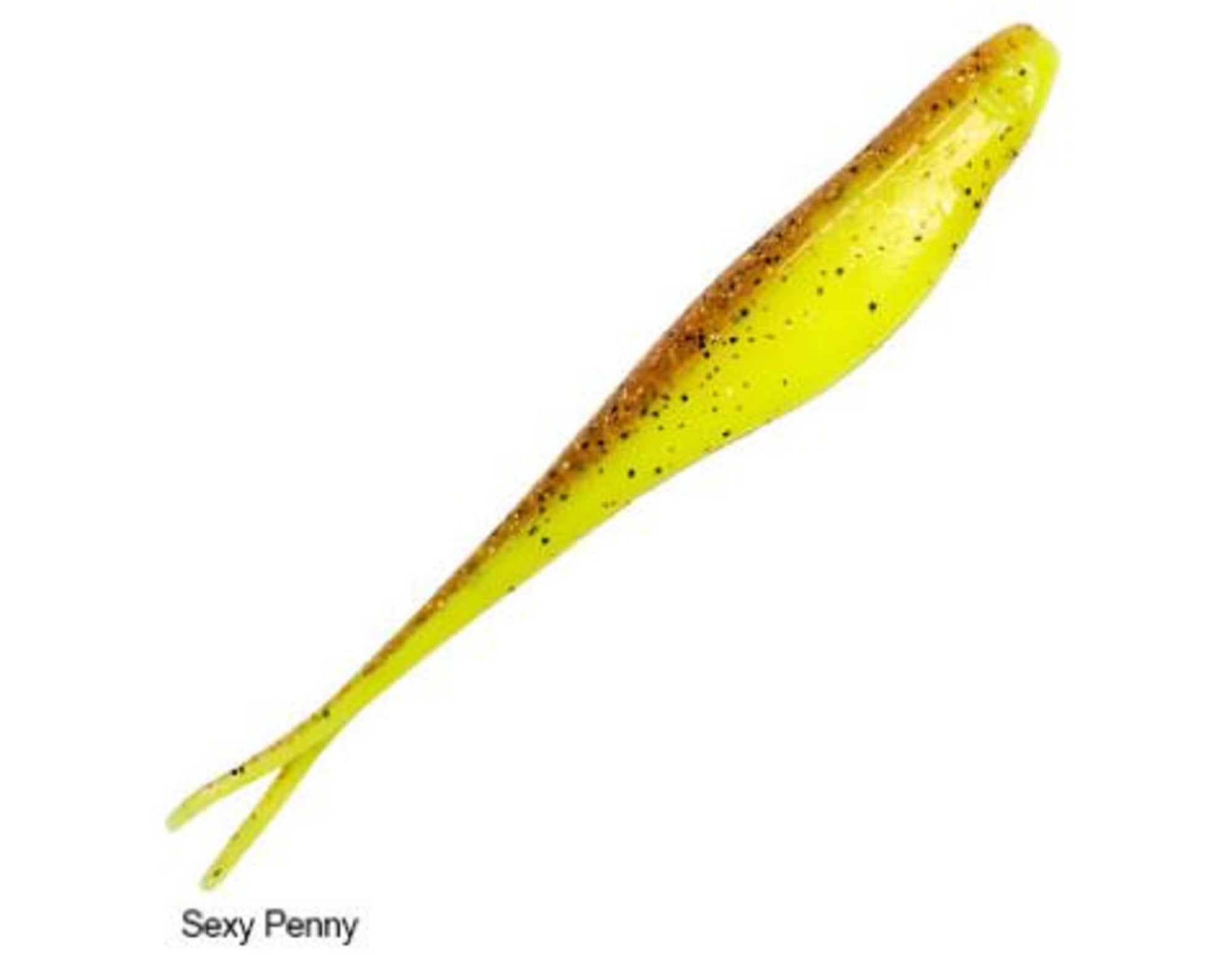 Zman Soft Lure Jerk ShadZ 5 Inch 5/Pack Sexy Penny (1406)