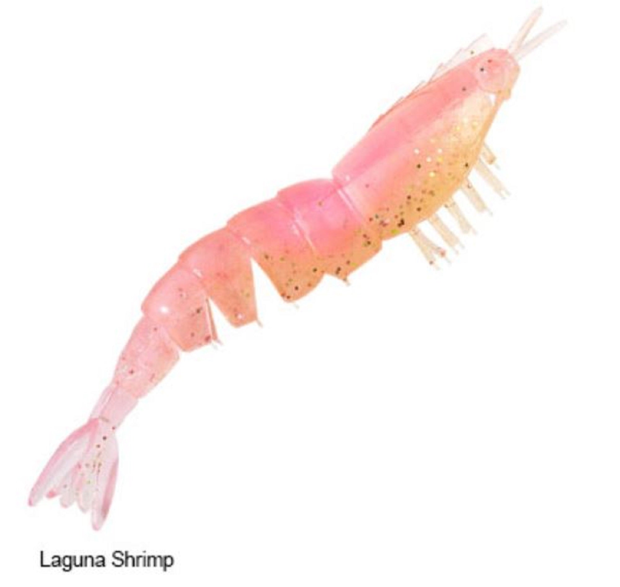 Zman Soft Lure Shrimpz 3.5 Inch 4/Pack Laguna Shrimp (1451)