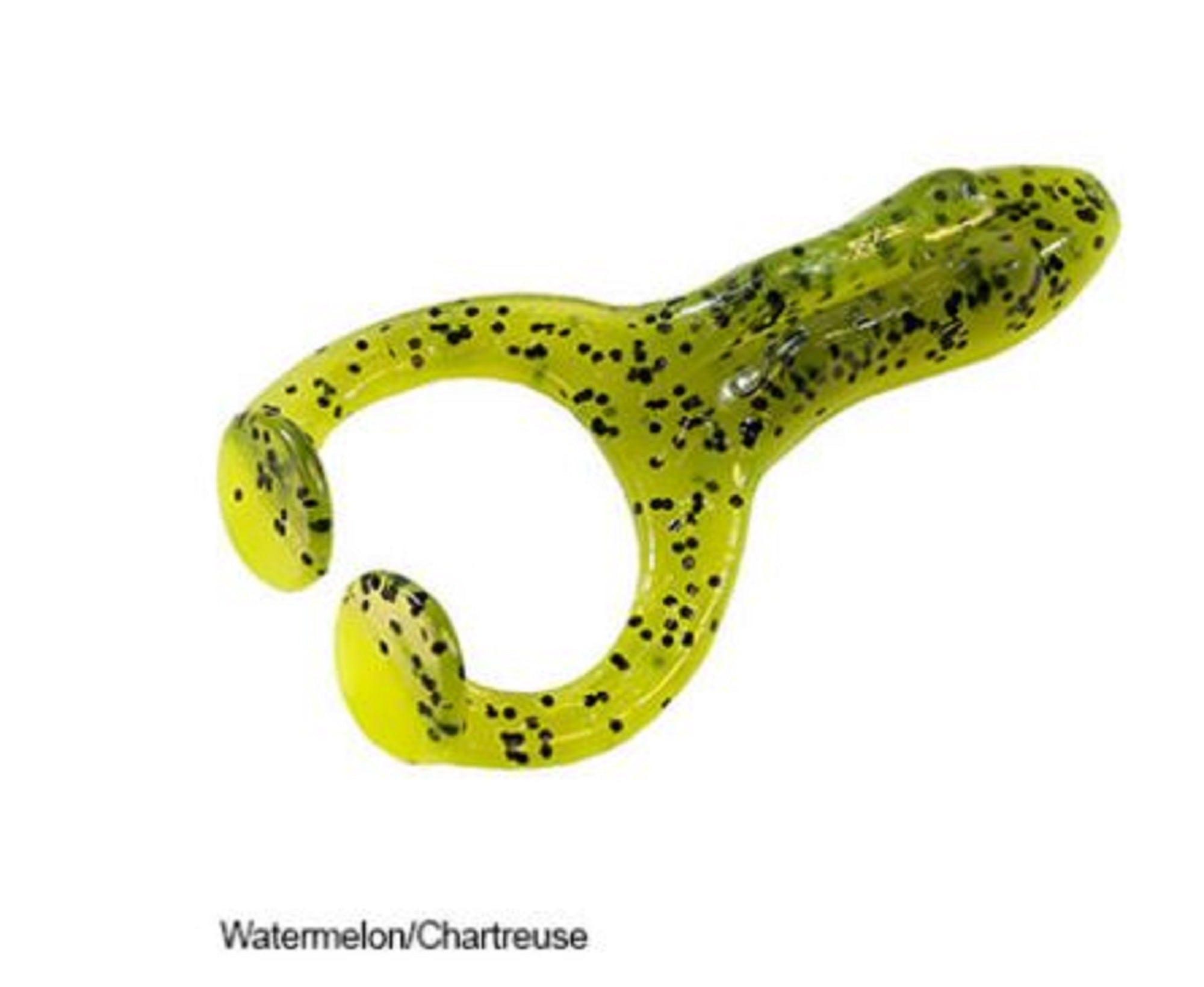 Zman Soft Lure Finesse FrogZ 2.75 Inch 4/Pack Watermelon Chart (1499)