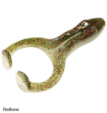 Zman Soft Lure Finesse FrogZ 2.75 Inch 4/Pack Redbone Glow (1512)
