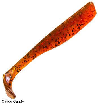Zman Soft Lure Slim SwimZ 3 Inch 6/Pack Calico Candy (1604)
