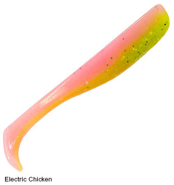 Zman Soft Lure Slim SwimZ 3 Inch 6/Pack Electric Chicken (1628)