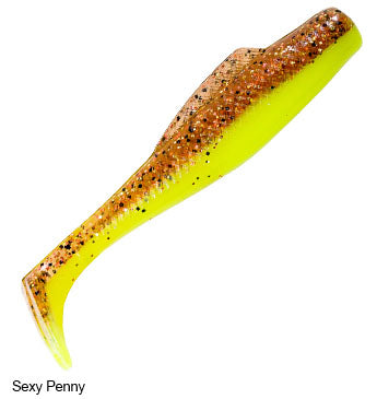 Zman Soft Lure MinnowZ 3 Inch 6/Pack Sexy Penny (1659)