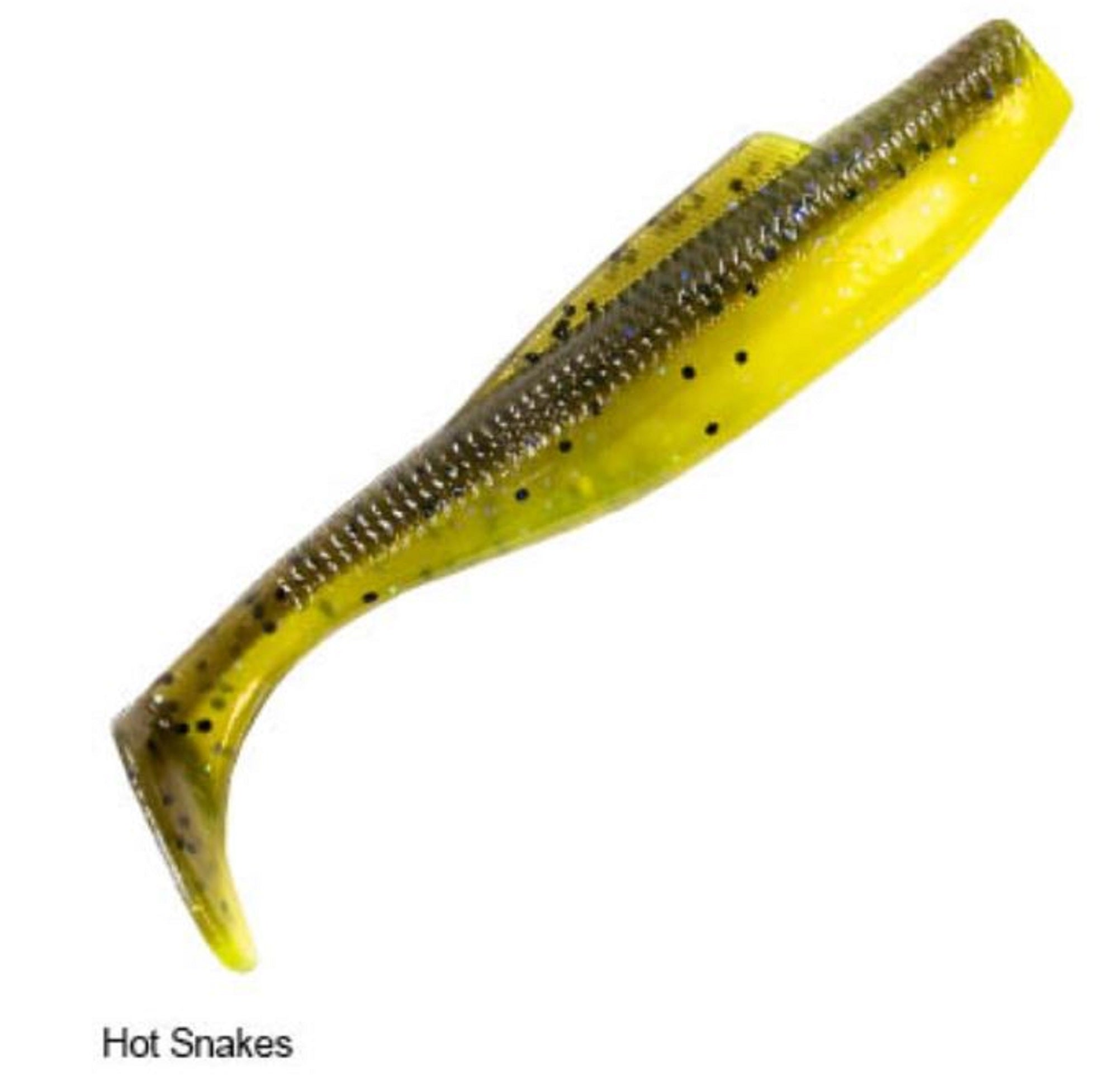 Zman Soft Lure Diezel MinnowZ 4 Inch 5/Pack Hot Snakes (3134)