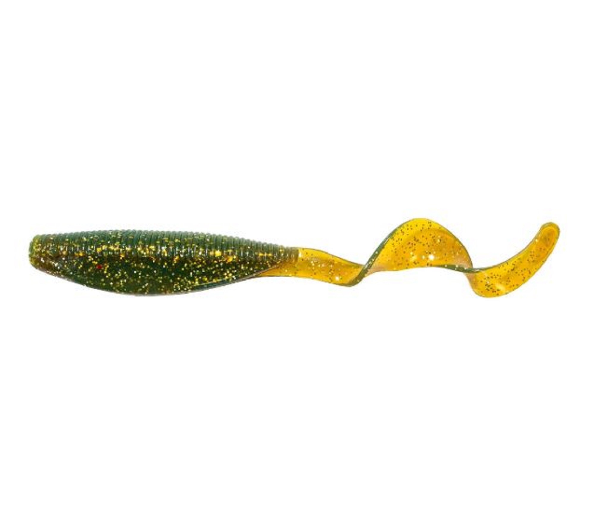 Zman Soft Lure StreakZ Curly 4 Inch 5/Pack Midnight Oil (3141)