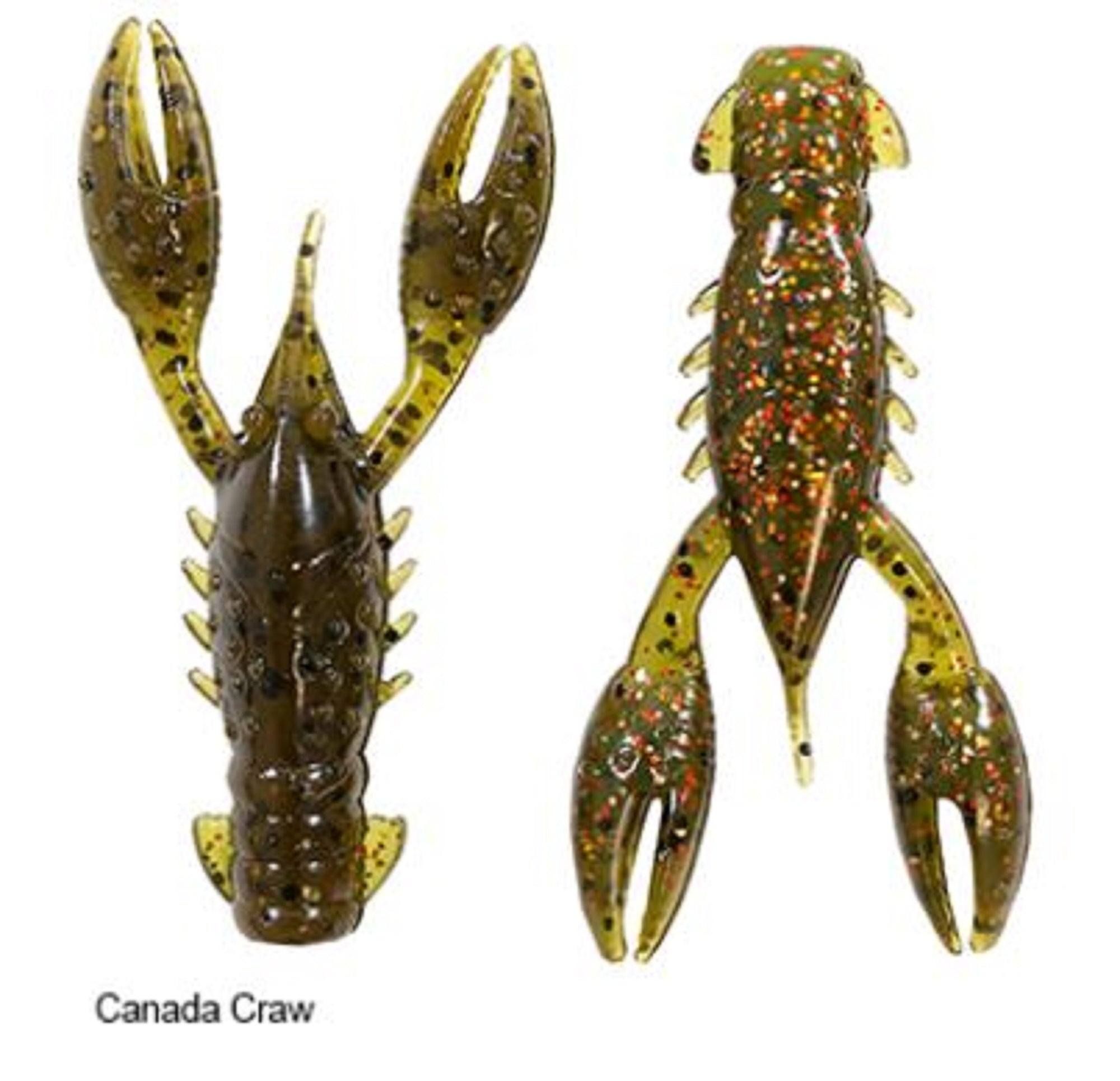 Zman Soft Lure TRD Crawz 2.5 Inch 6/Pack Canada Craw (3370)