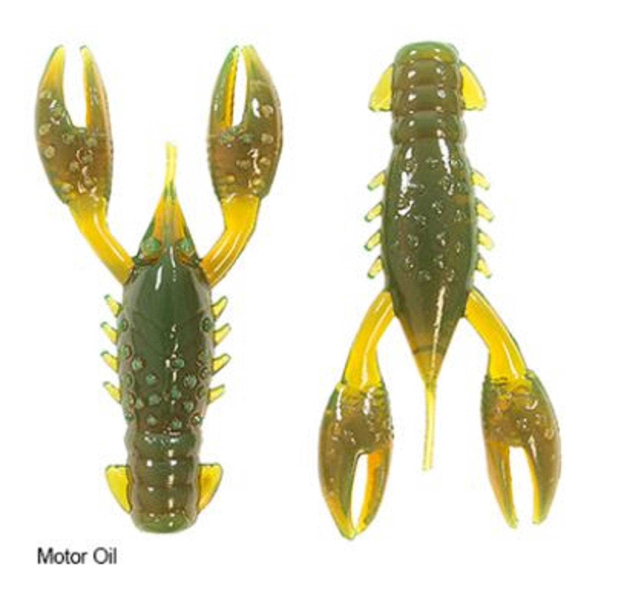 Zman Soft Lure TRD Crawz 2.5 Inch 6/Pack Motor Oil (3394)