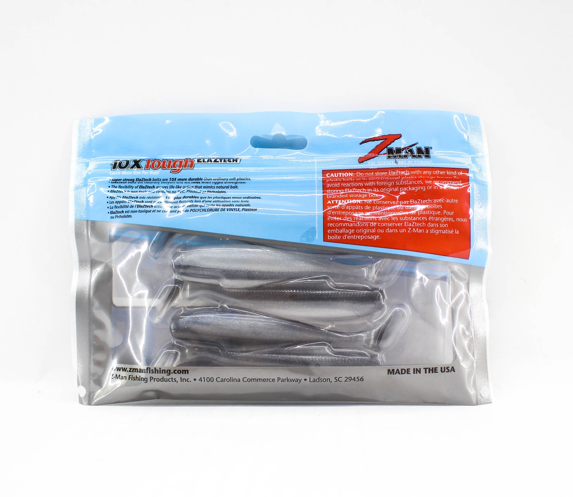 Zman Soft Lure Diezel MinnowZ 4 Inch 5/Pack Smelt (3691)