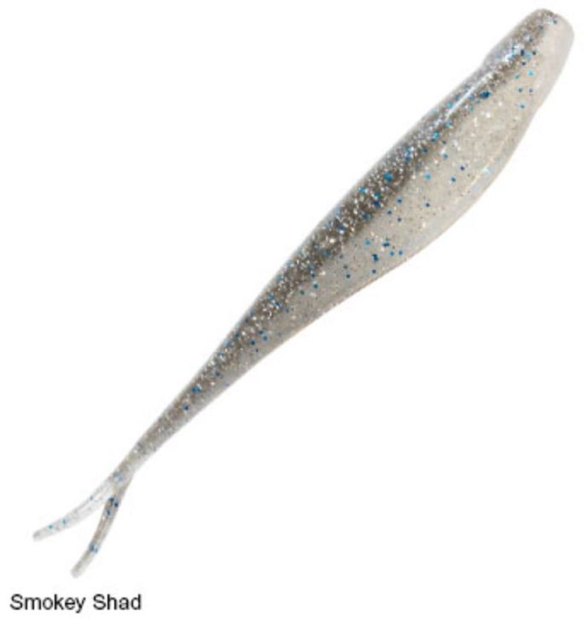 Zman Soft Lure Jerk ShadZ 4 Inch 5/Pack Smoky Shad (4407)