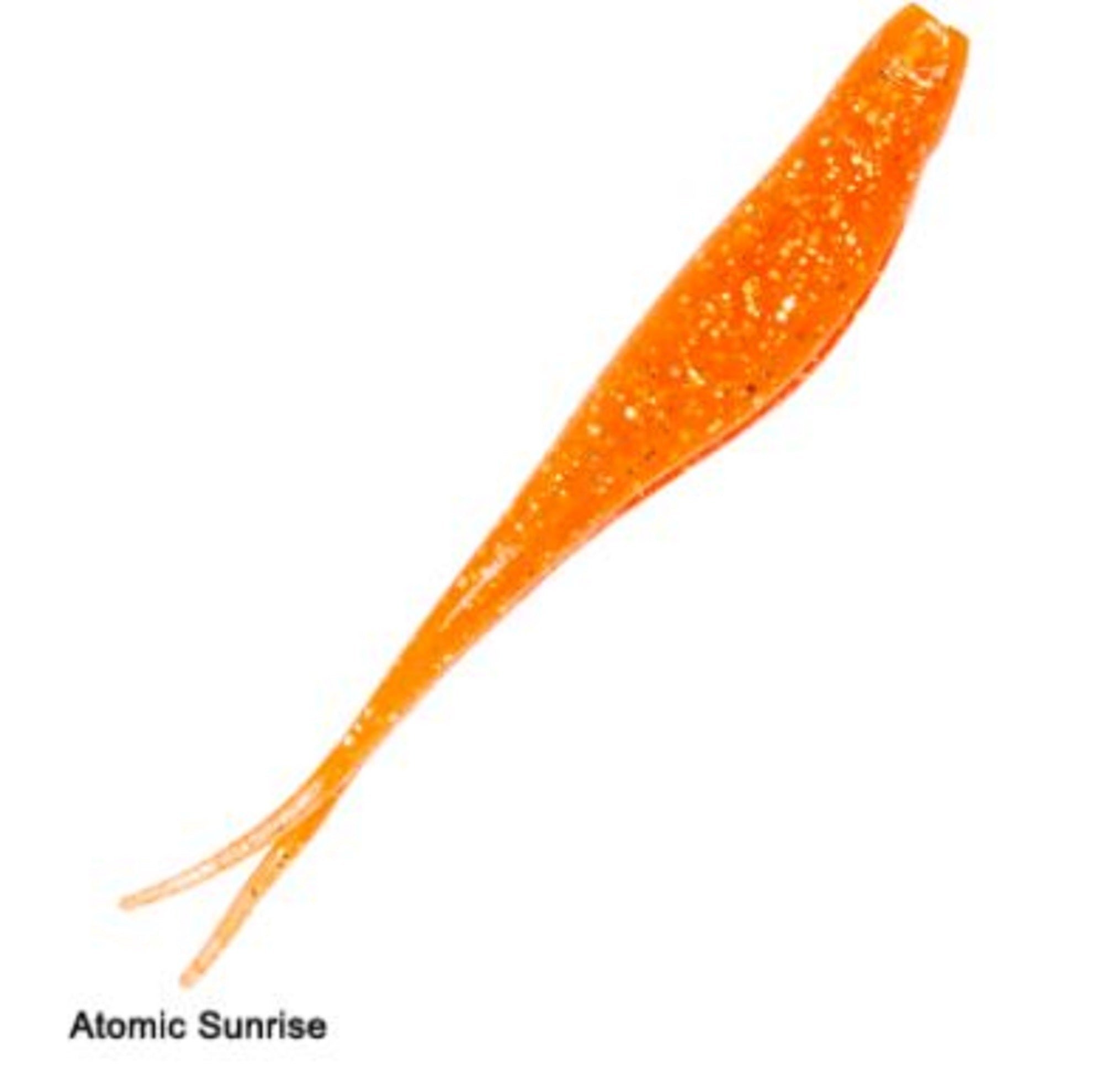 Zman Soft Lure Jerk ShadZ 5 Inch 5/Pack Atomic Sunrise (5374)