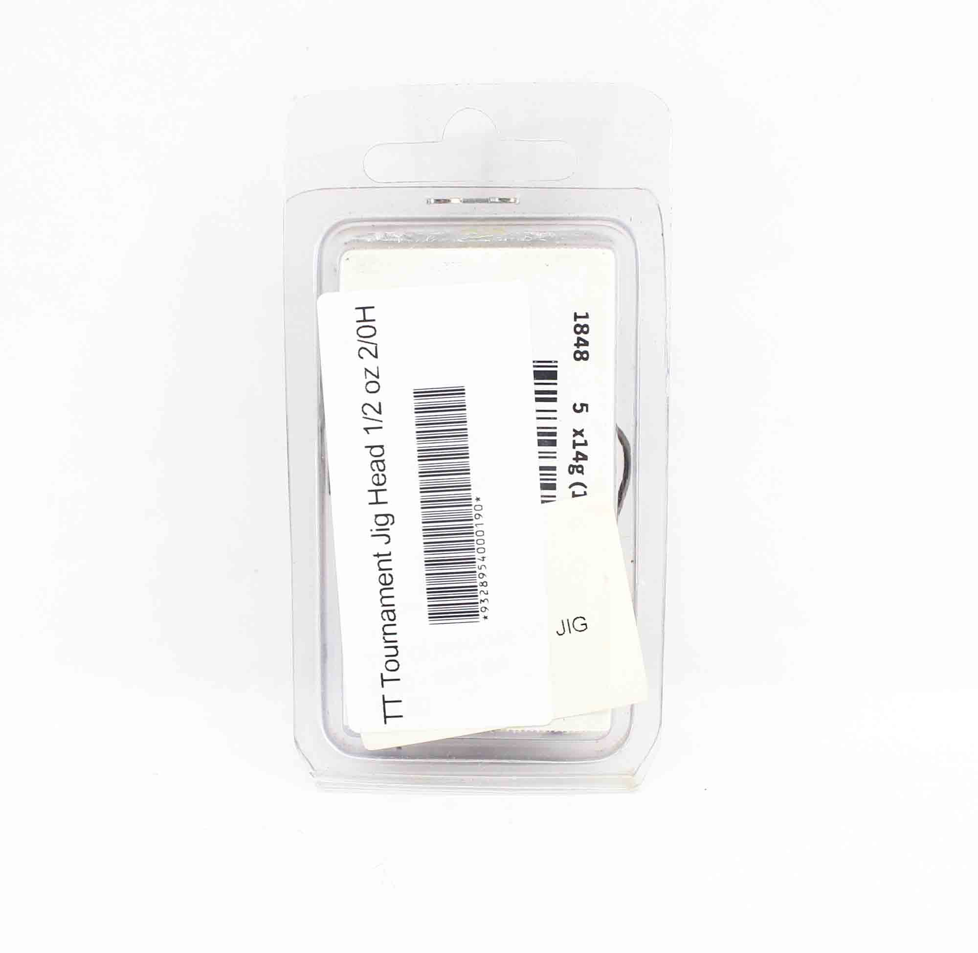 Tackle Tactics TT Tournament Jig Head 1/2 oz 2/0H 5/pack (8485)