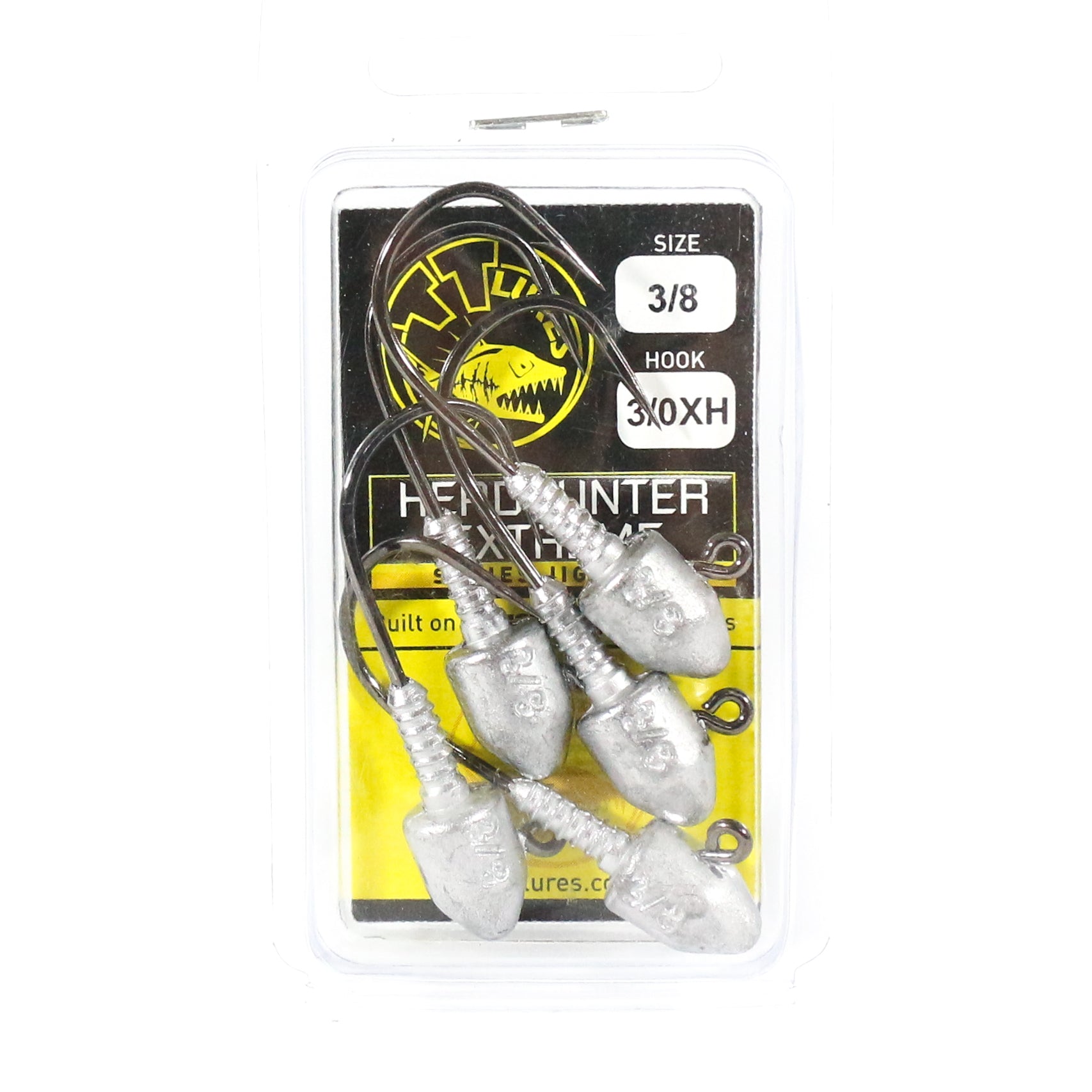 Tackle Tactics TT Head Hunter Extreme Jig Head 3/8 oz 3/0 XH 5/pack (1302)