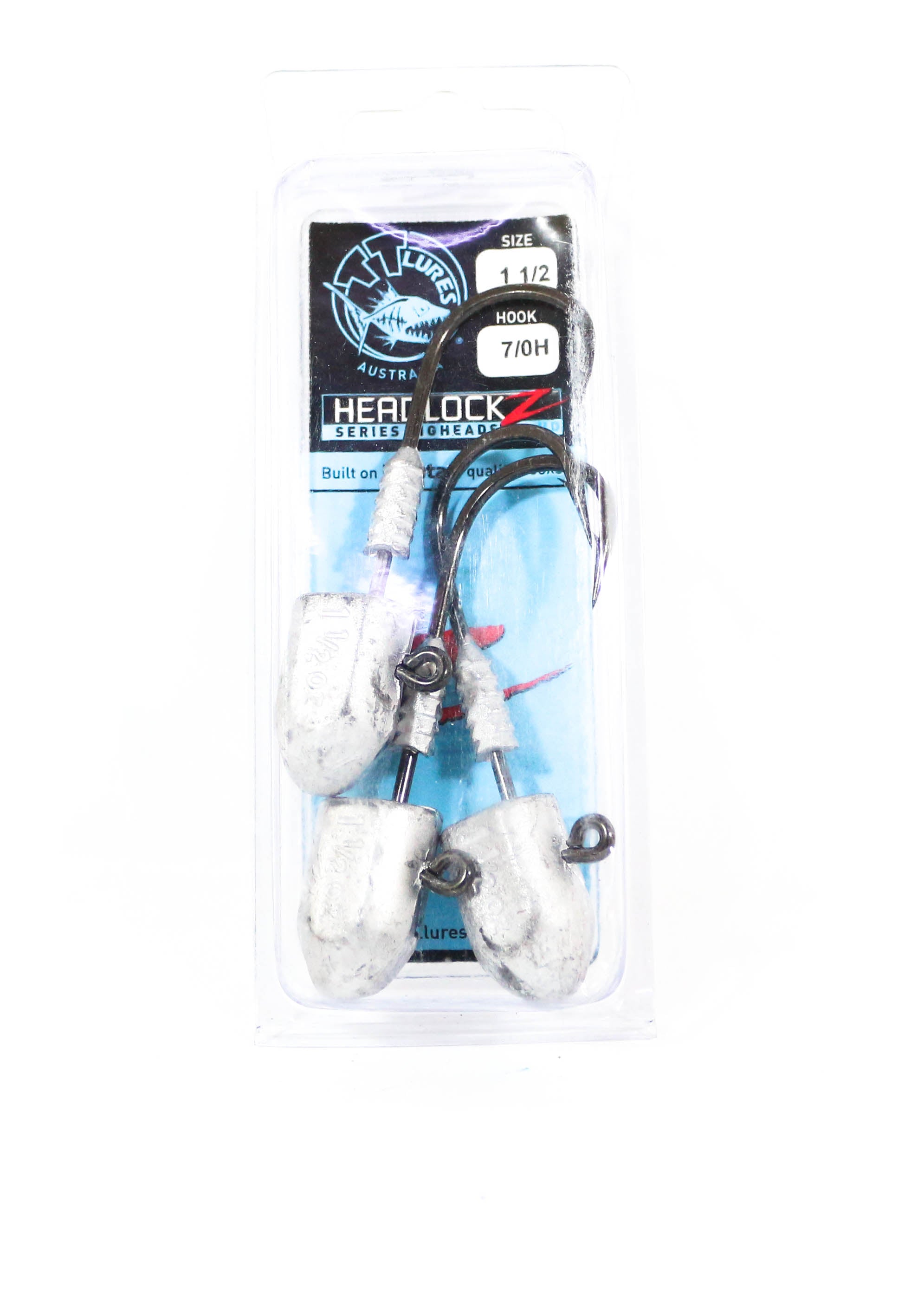 Tackle Tactics TT Headlockz HD Jig Head 1.5 oz 7/0 H 3/pack (3344)