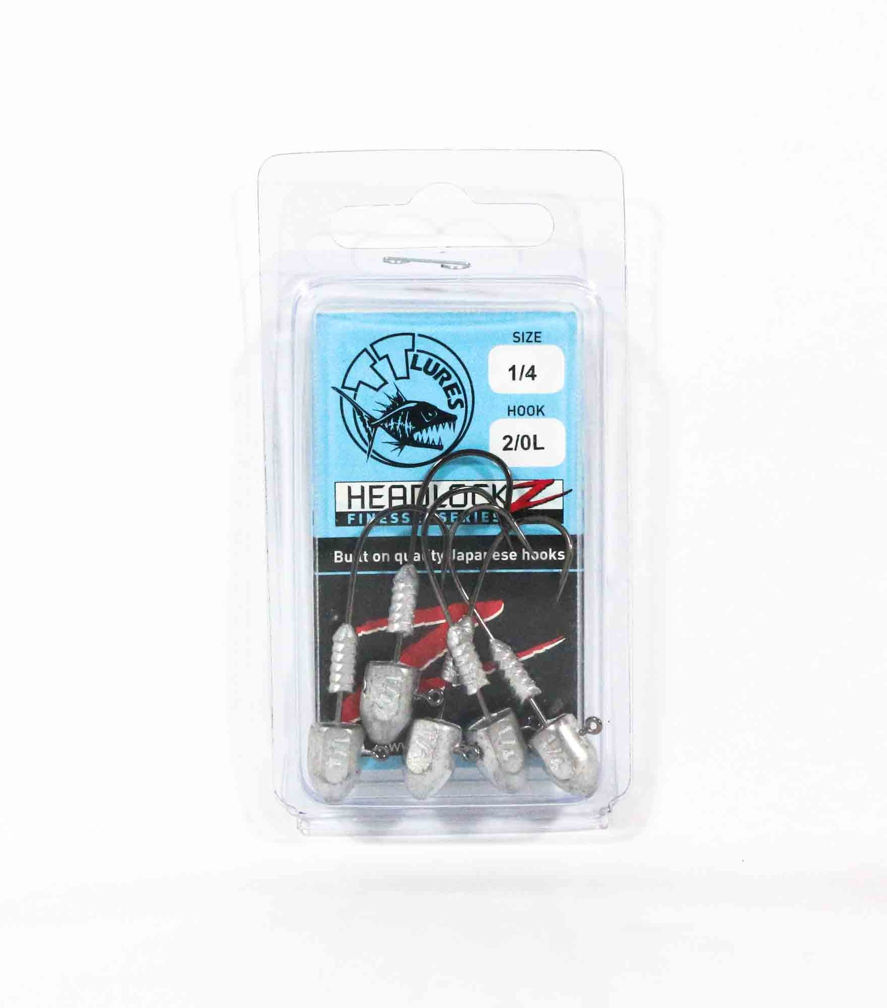 Tackle Tactics TT Headlockz Finesse Jig Head 1/4 oz 2/0 5/pack (3856)