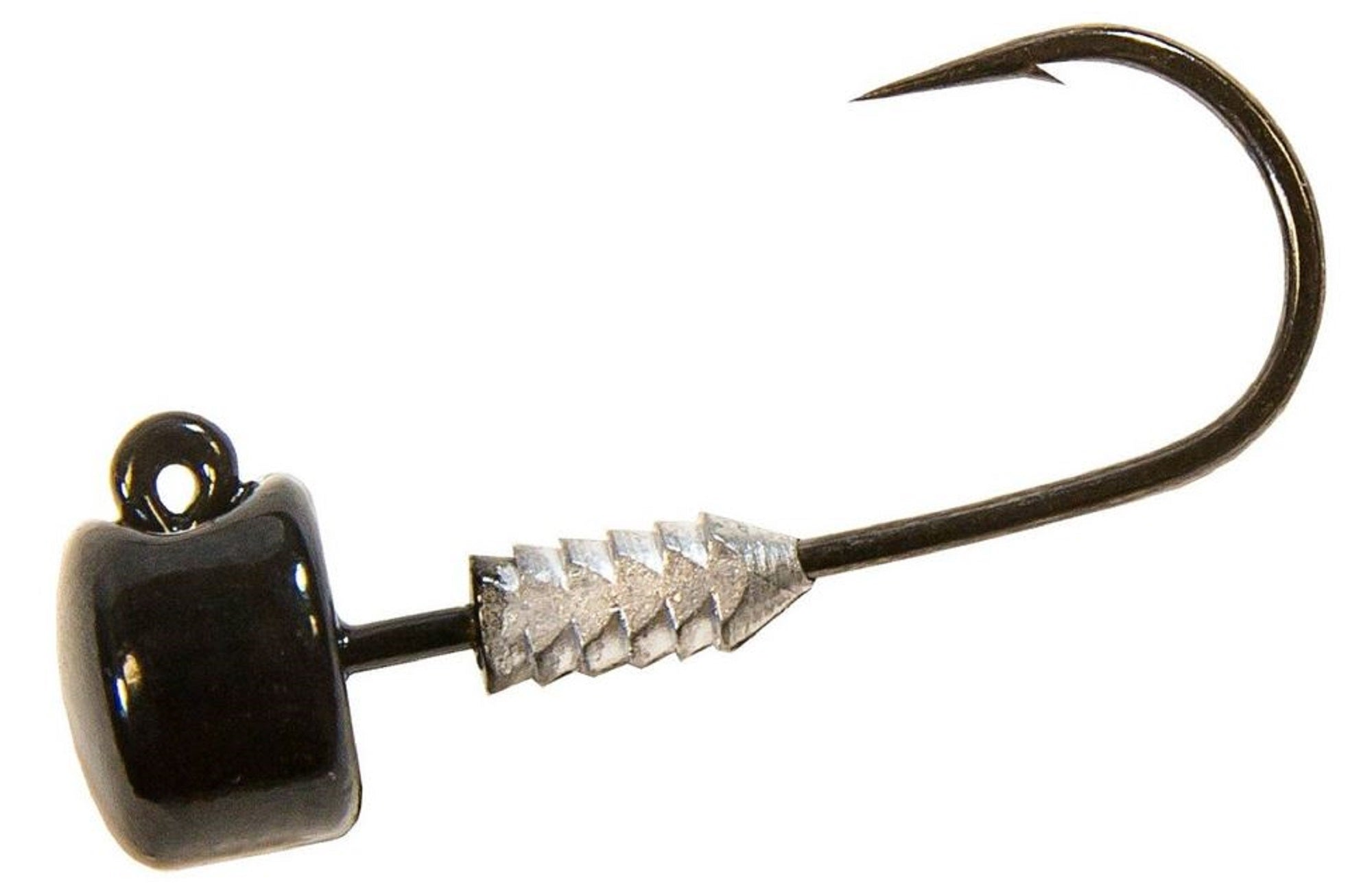 Tackle Tactics TT Nedlockz HD Jig Head Black 1/4 oz 3/0H 5/pack (7694)