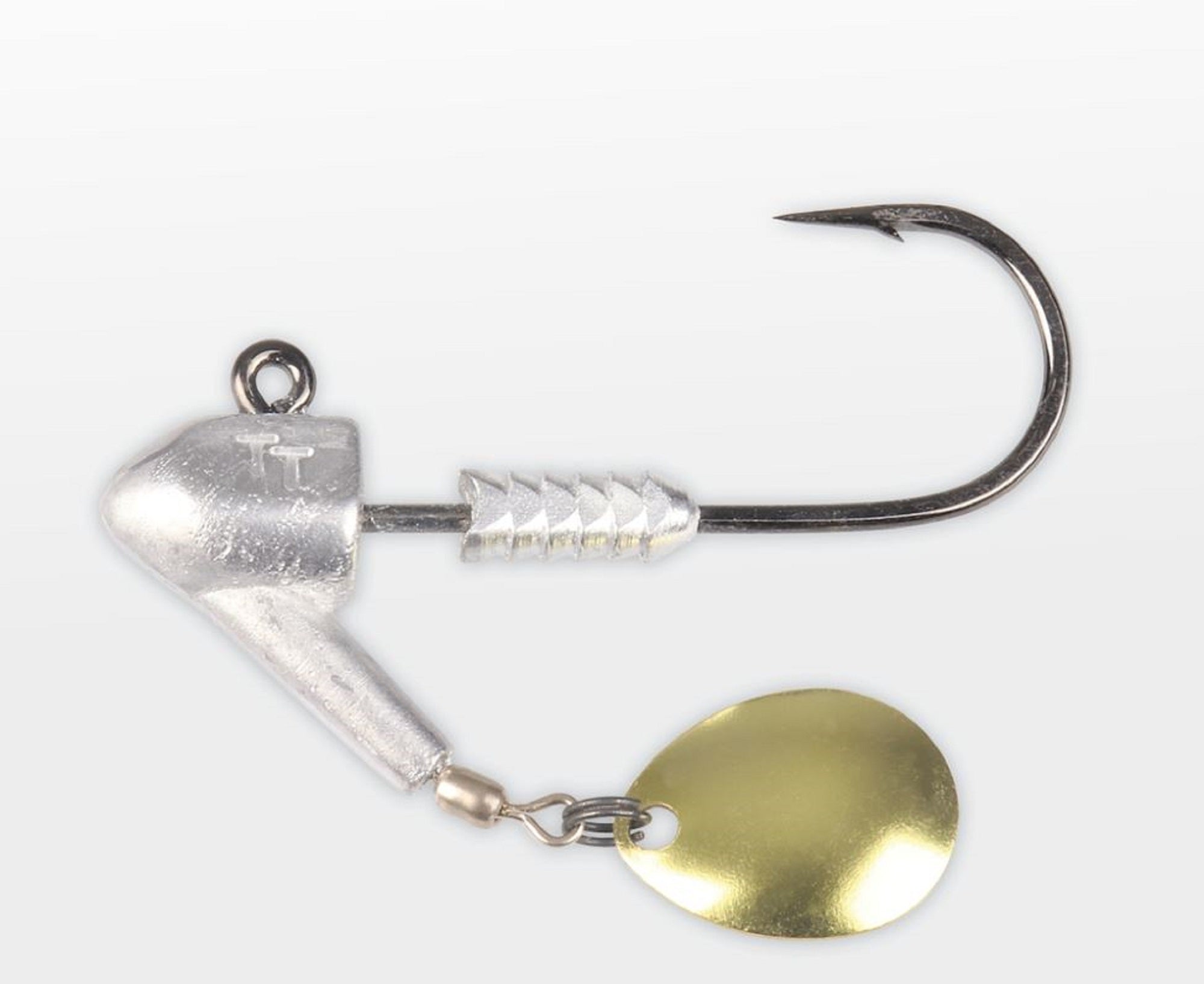 Tackle Tactics TT Rev Head Jig Head HD Nickel Willow 3/4 oz 6/0XH (8584)