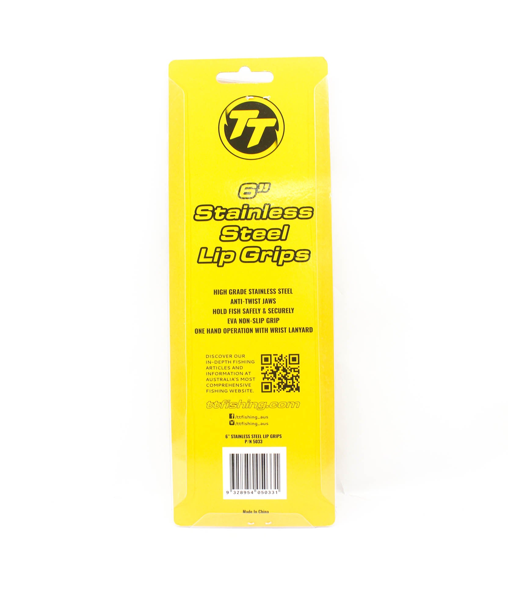 Tackle Tactics TT Lip Grip Stainless Steel 6 Inch (0331)