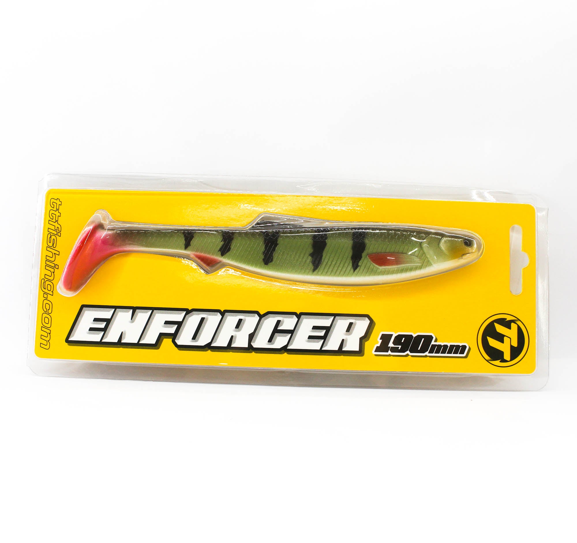 Tackle Tactics TT Soft Lure Enforcer Swimbait 190mm Redfin (2427)