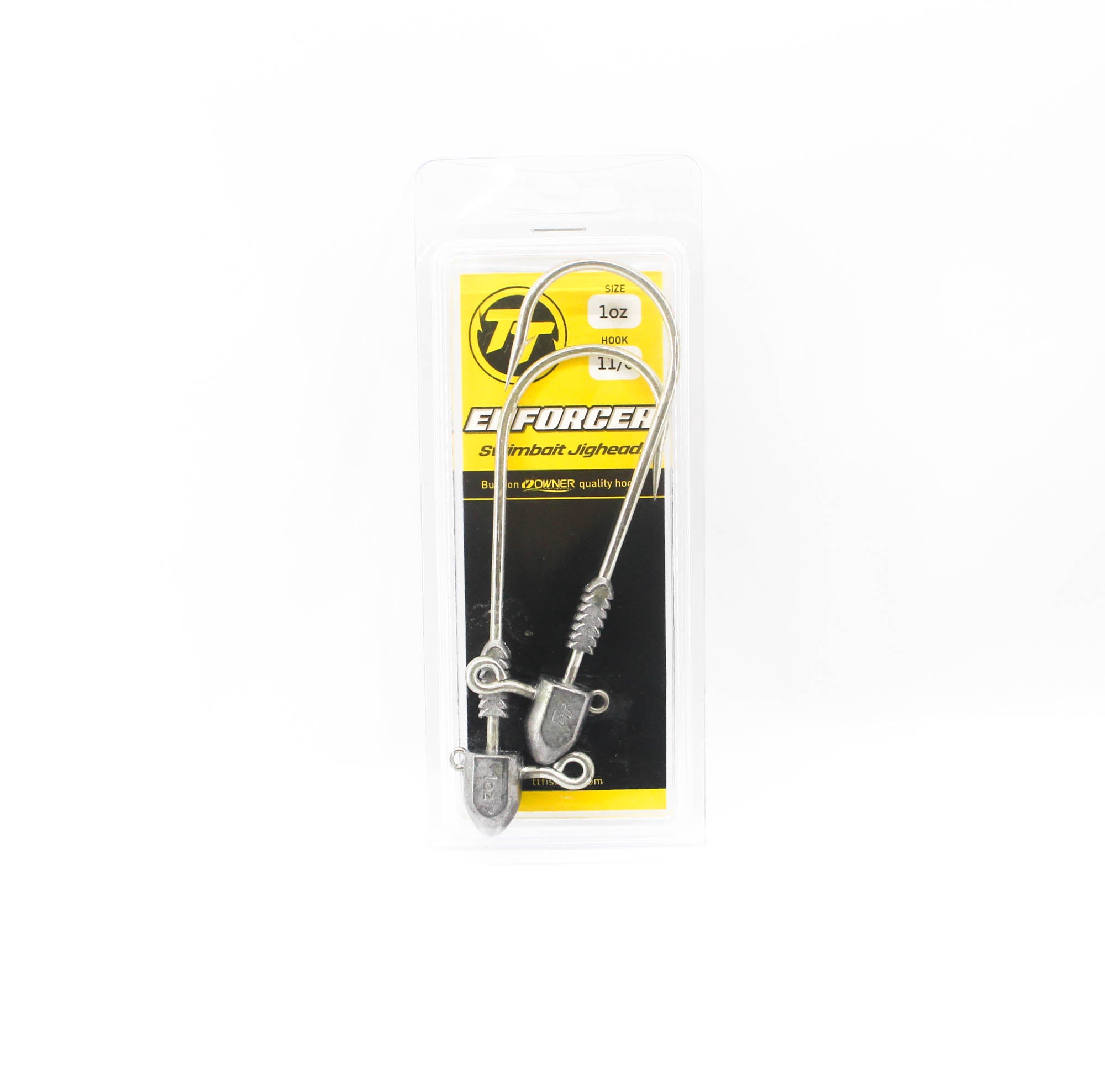 Tackle Tactics TT Enforcer Jig Head 1 oz 11/0 2/pack (3127)
