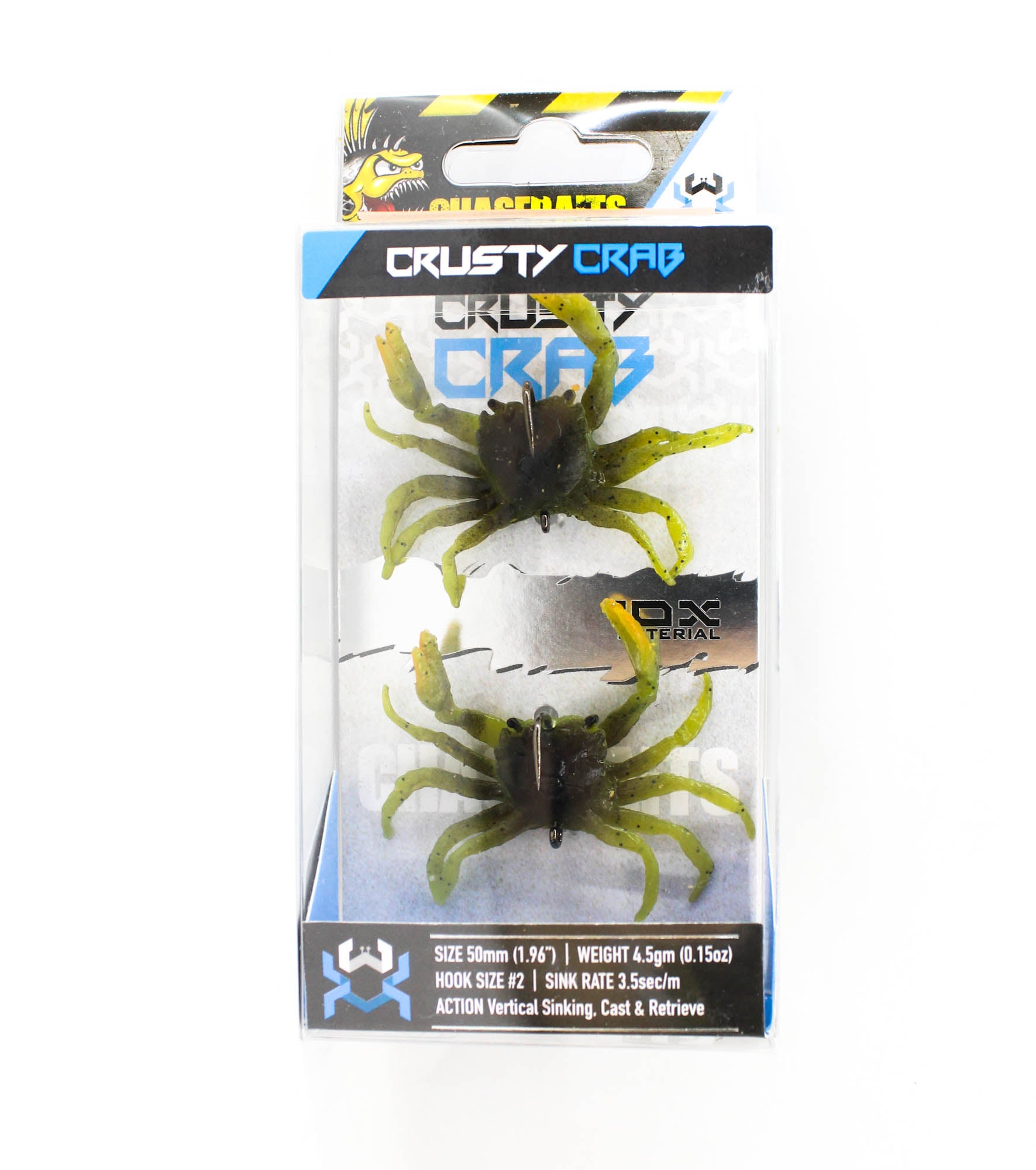 Chasebaits Crusty Crab 50 mm 4.5 grams Sinking Lure 02 (7552)