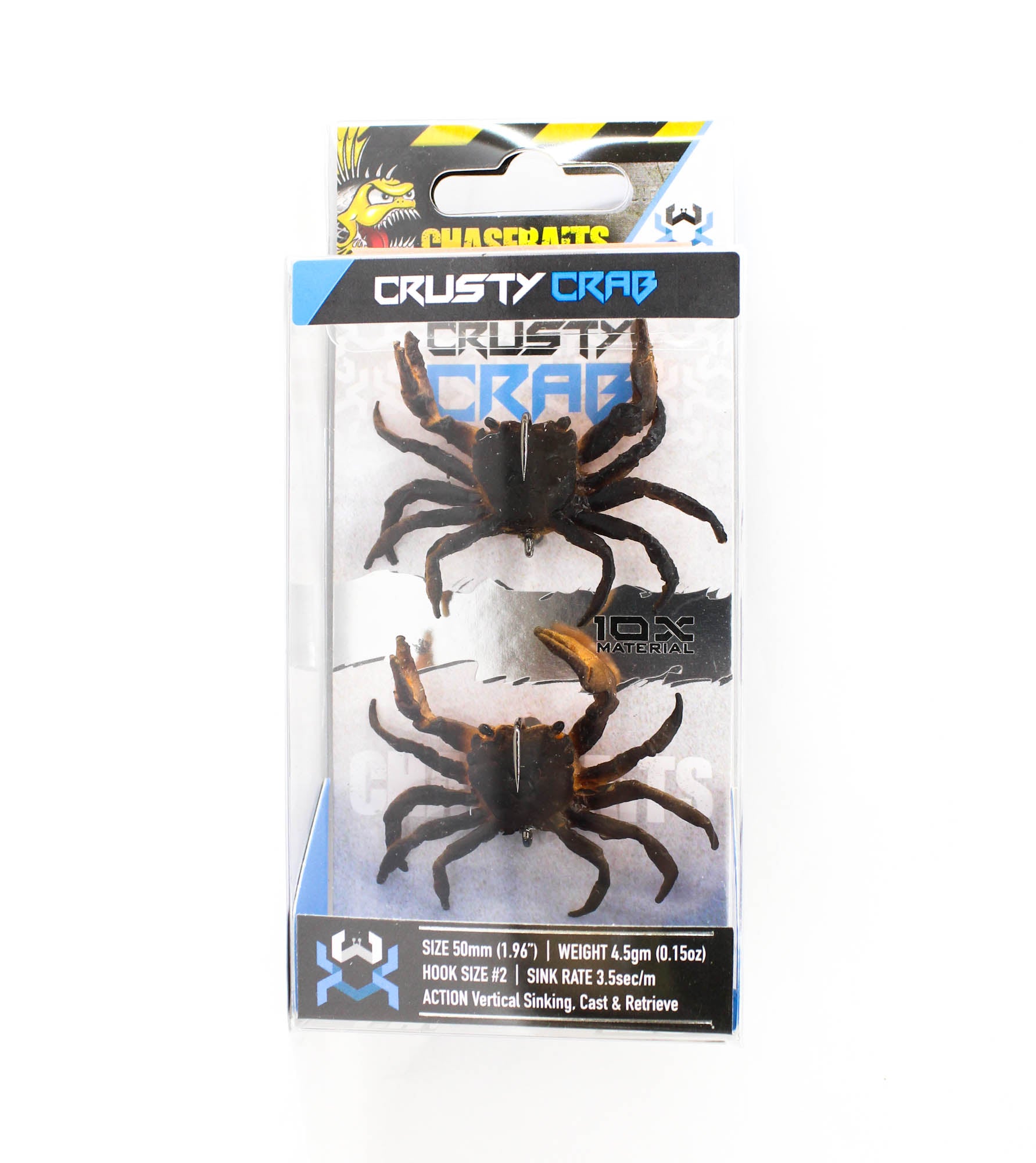 Chasebaits Crusty Crab 50 mm 4.5 grams Sinking Lure 06 (7590)