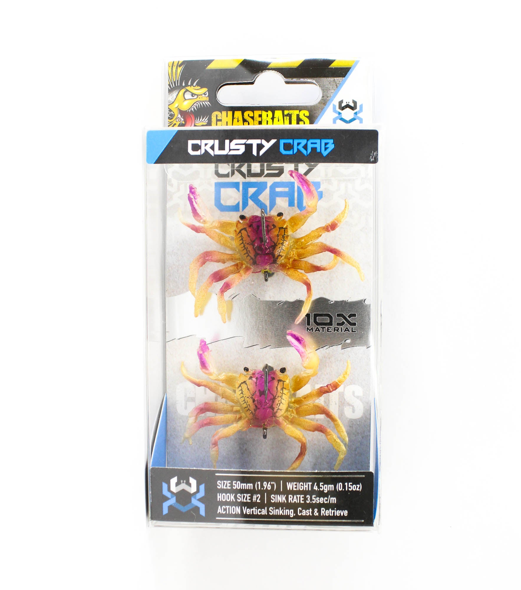 Chasebaits Crusty Crab 50 mm 4.5 grams Sinking Lure 09 (3997)