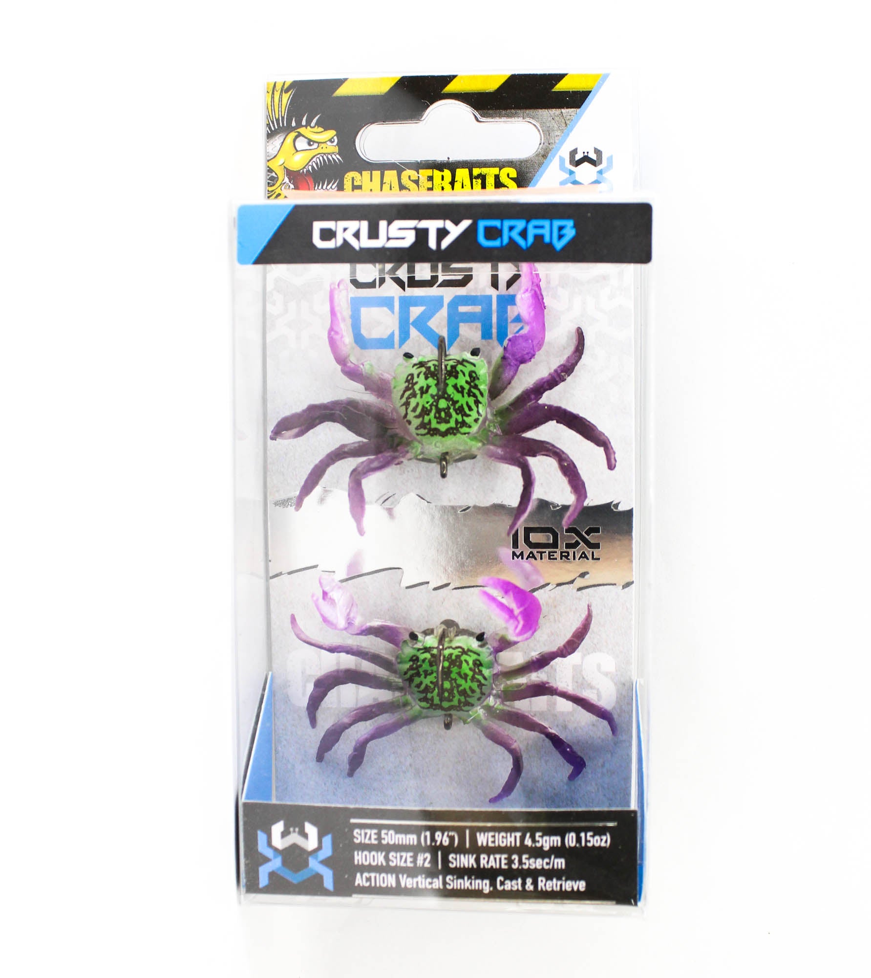 Chasebaits Crusty Crab 50 mm 4.5 grams Sinking Lure 21 (4017)