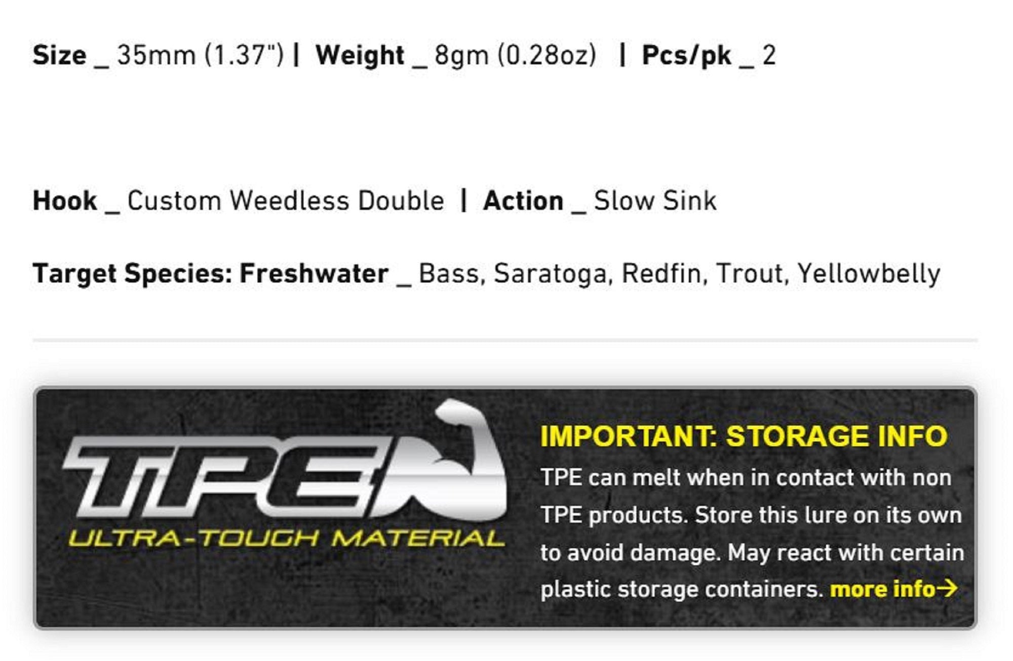 Chasebaits Wiggle Bomb 35 mm Sinking Lure 2/pack 03 Deep Purple (4055)