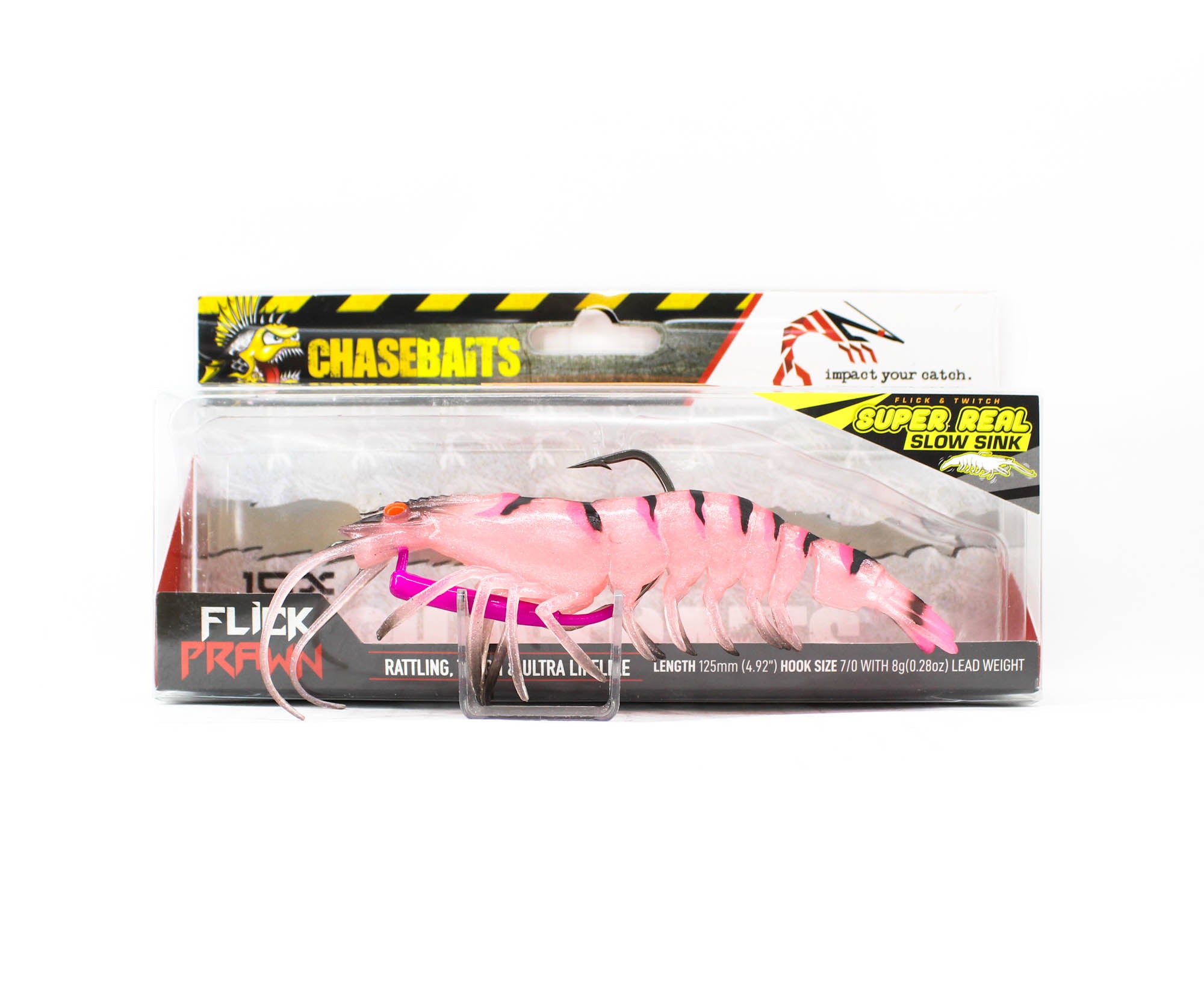 Chasebaits Flick Prawn 125 mm 8 grams Sinking Lure 03 (4802)