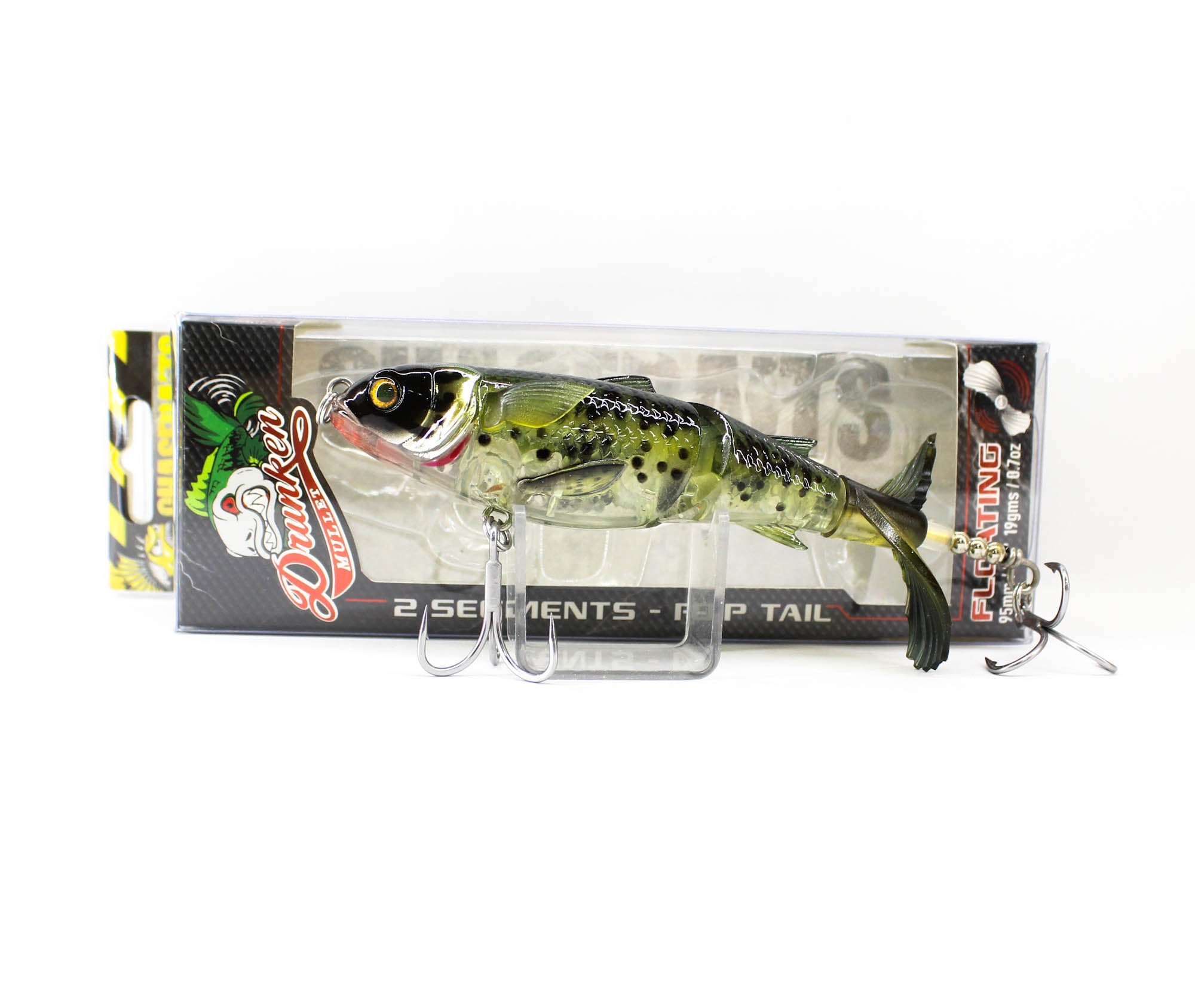 Chasebaits Drunken Mullet 95 mm 19 grams Floating Lure 02 (5236)