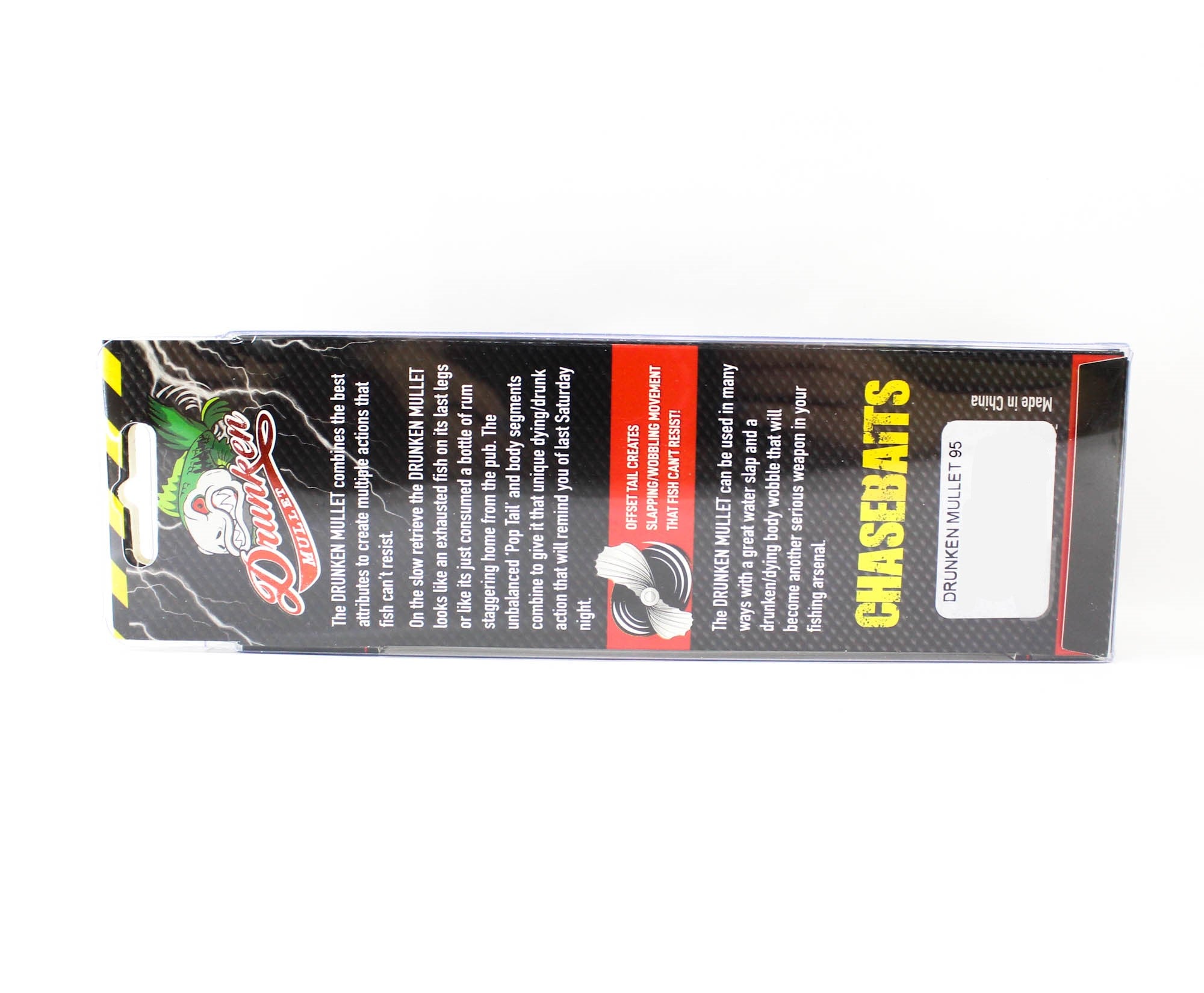 Chasebaits Drunken Mullet 95 mm 19 grams Floating Lure 02 (5236)