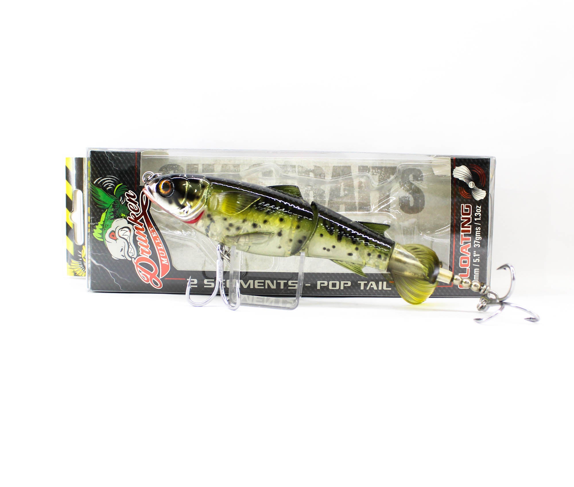 Chasebaits Drunken Mullet 130 mm 37 grams Floating Lure 02 (5304)