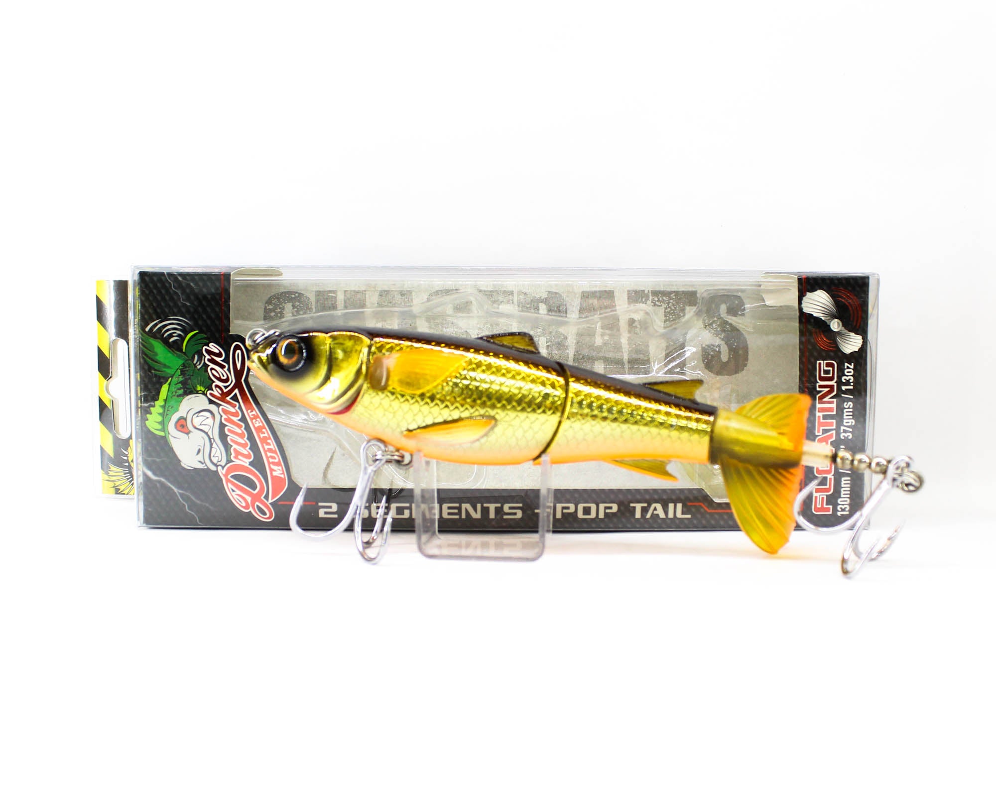 Chasebaits Drunken Mullet 130 mm 37 grams Floating Lure 04 (5328)