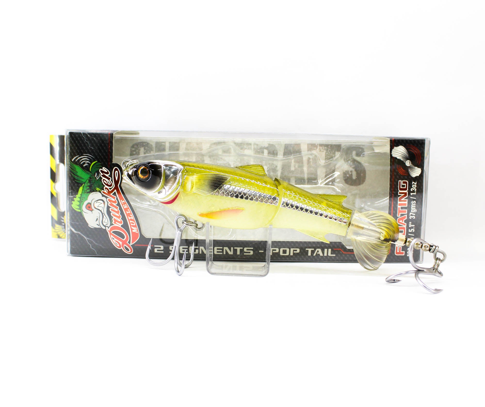 Chasebaits Drunken Mullet 130 mm 37 grams Floating Lure 06 (5342)