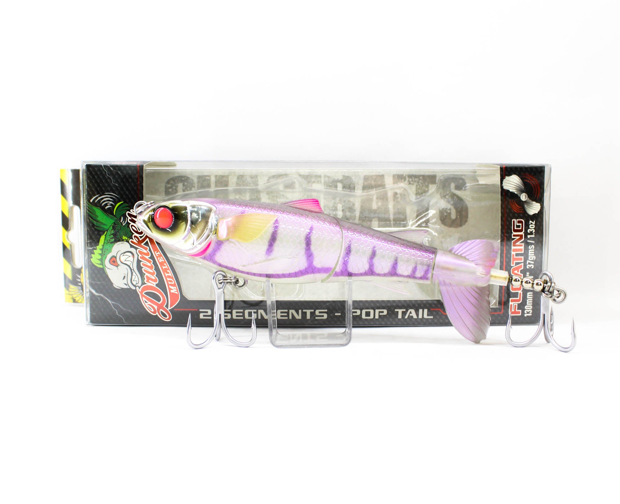 Chasebaits Drunken Mullet 130 mm 37 grams Floating Lure 07 (5359)