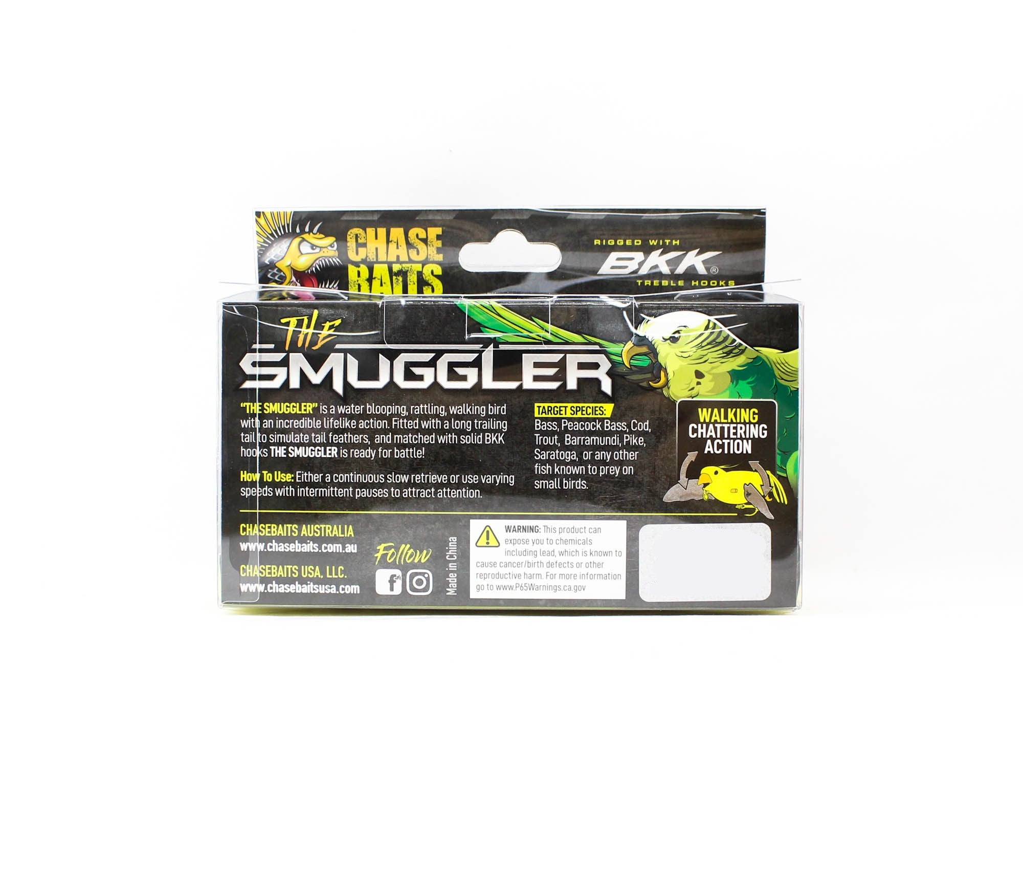 Chasebaits The Smuggler 90 mm 41 grams Floating Lure 01 (6332)