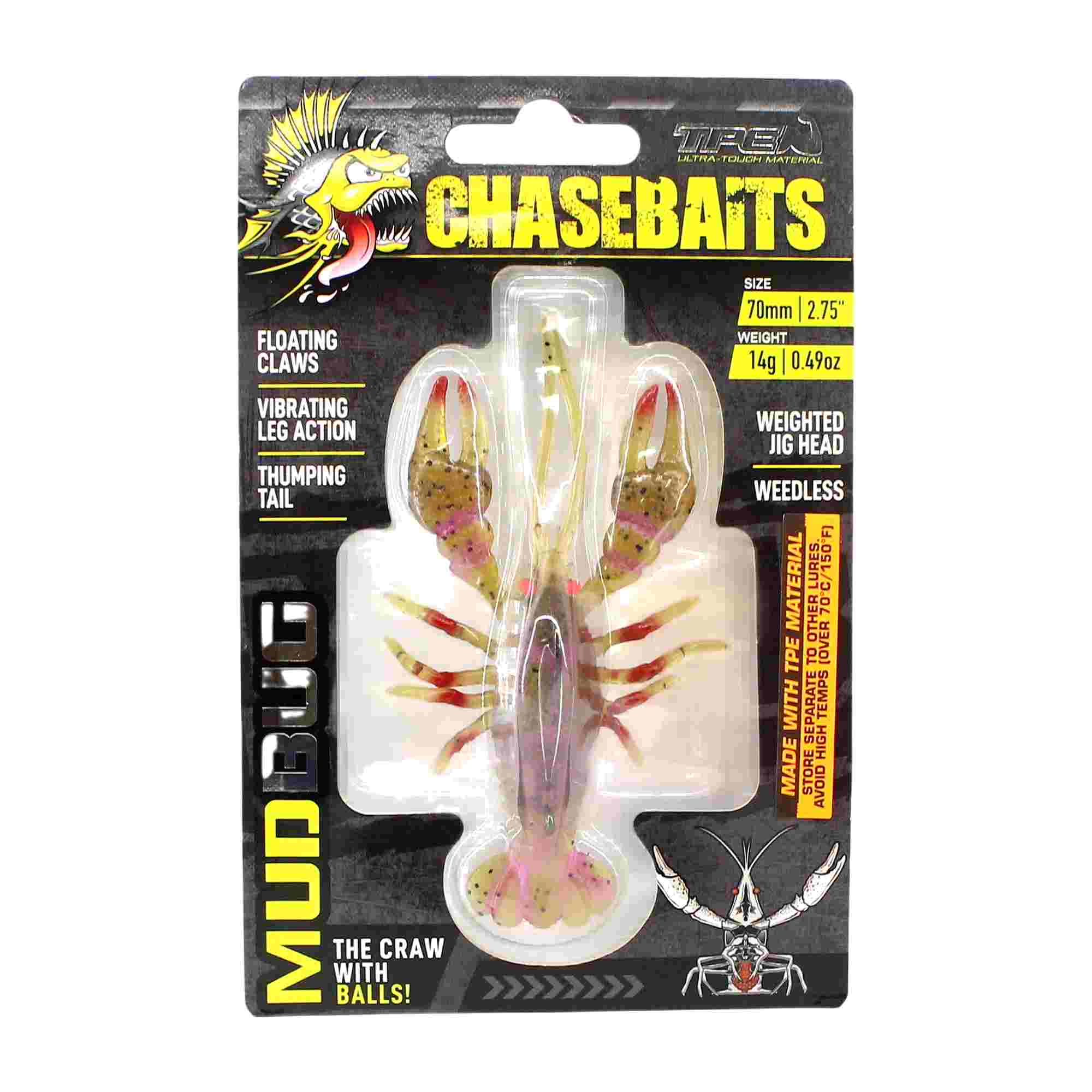 Chasebaits Mud Bug 70mm Sinking Lure 02 (7087)