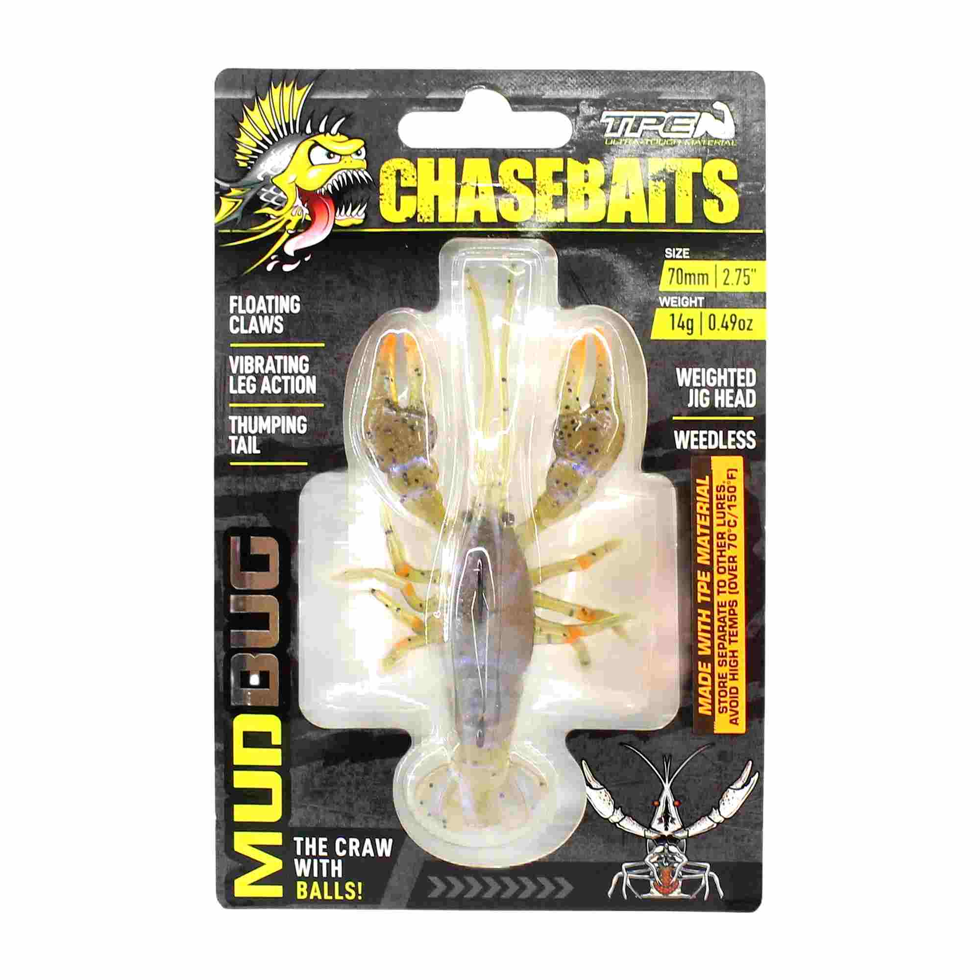 Chasebaits Mud Bug 70mm Sinking Lure 04 (7100)