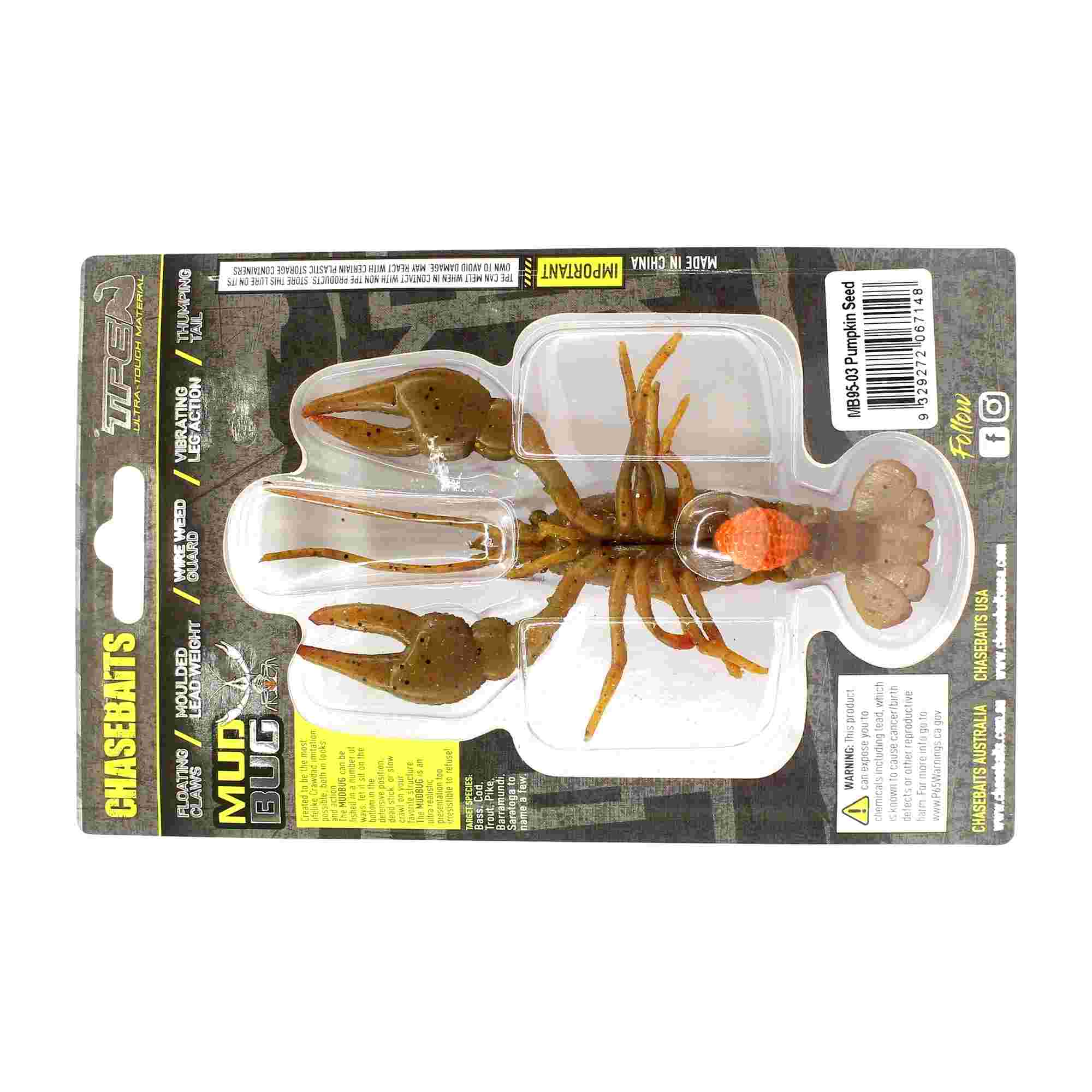 Chasebaits Mud Bug 95mm Sinking Lure 03 (7148)